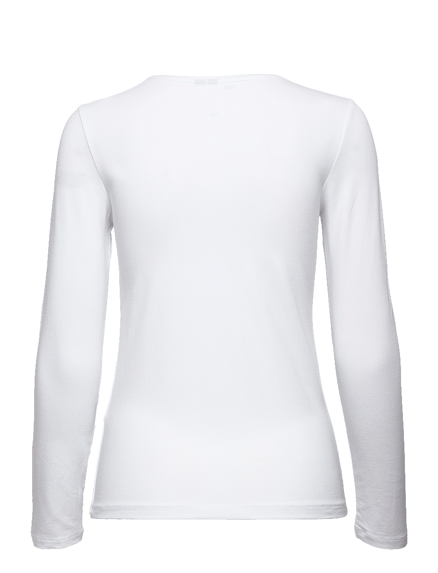 Pieces - PCSIRENE LS TEE JRS NOOS BC - oberteile - bright white - 2