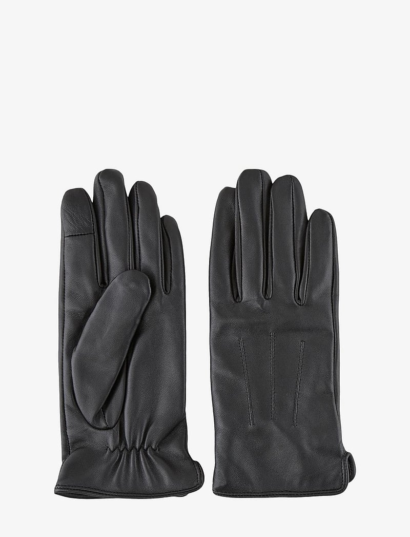 Pieces - PCNELLIE LEATHER SMART GLOVE NOOS - handsker - black - 2