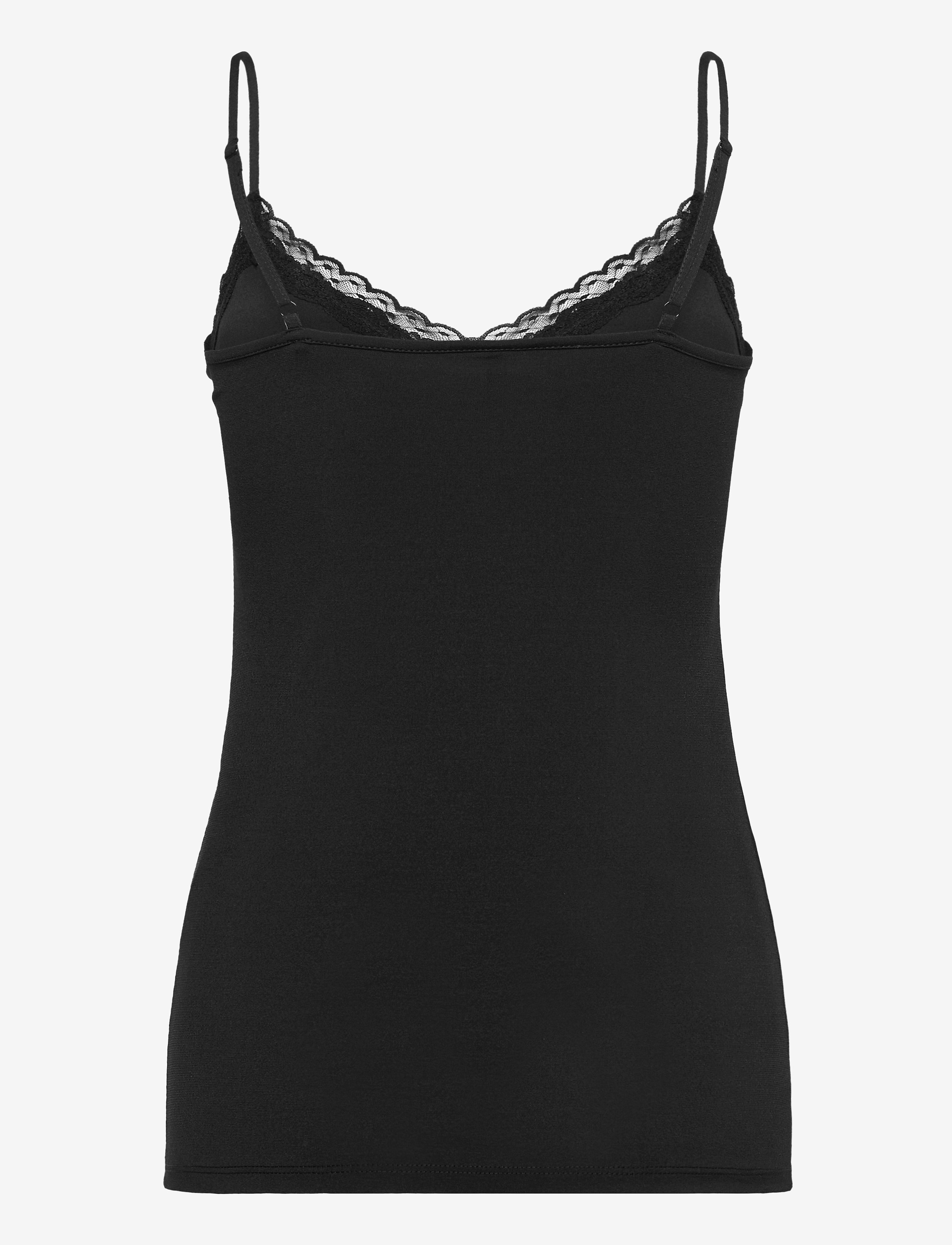 Pieces - PCKATE LACE SINGLET JRS NOOS - oberteile - black - 2