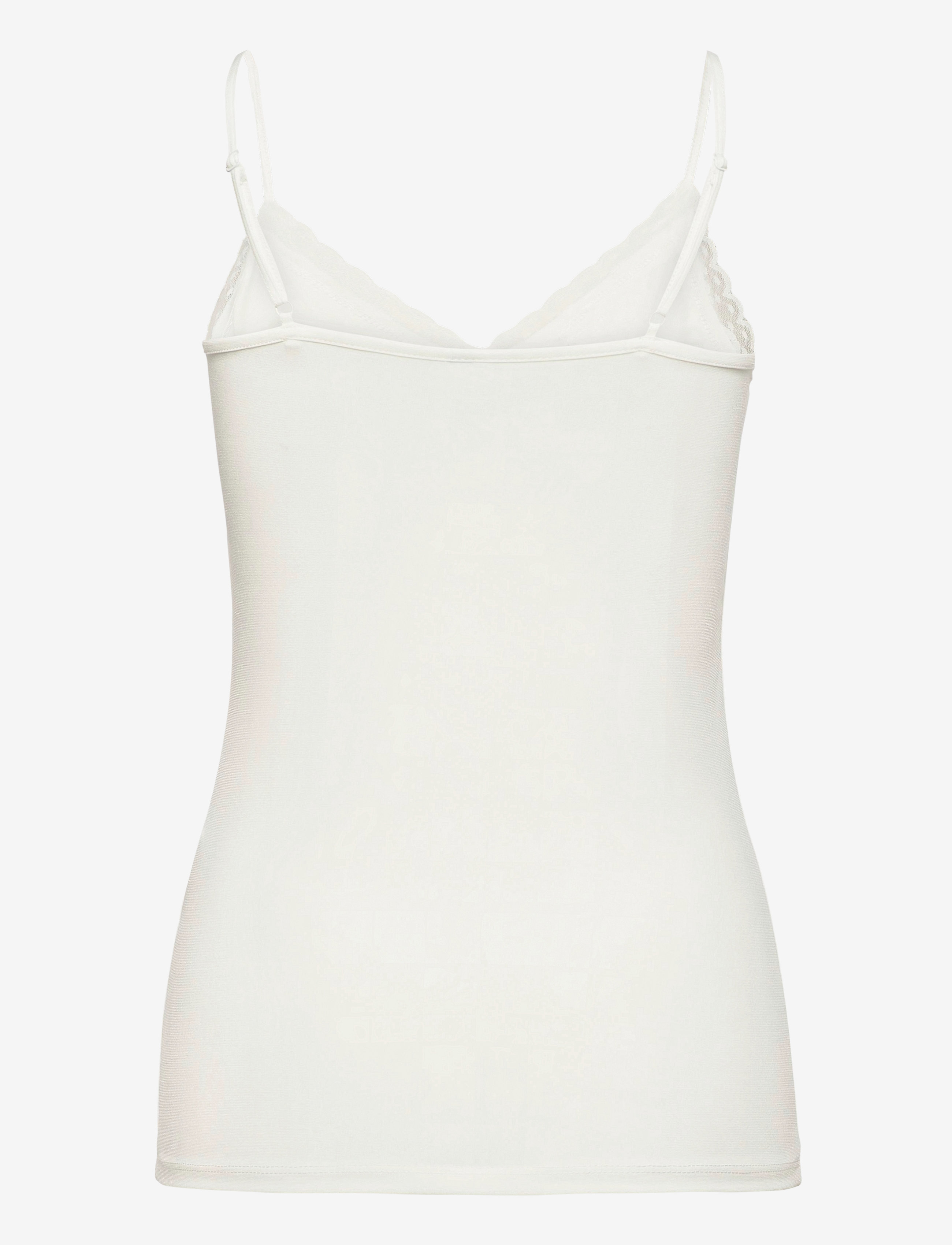 Pieces - PCKATE LACE SINGLET JRS NOOS - laveste priser - cloud dancer - 2