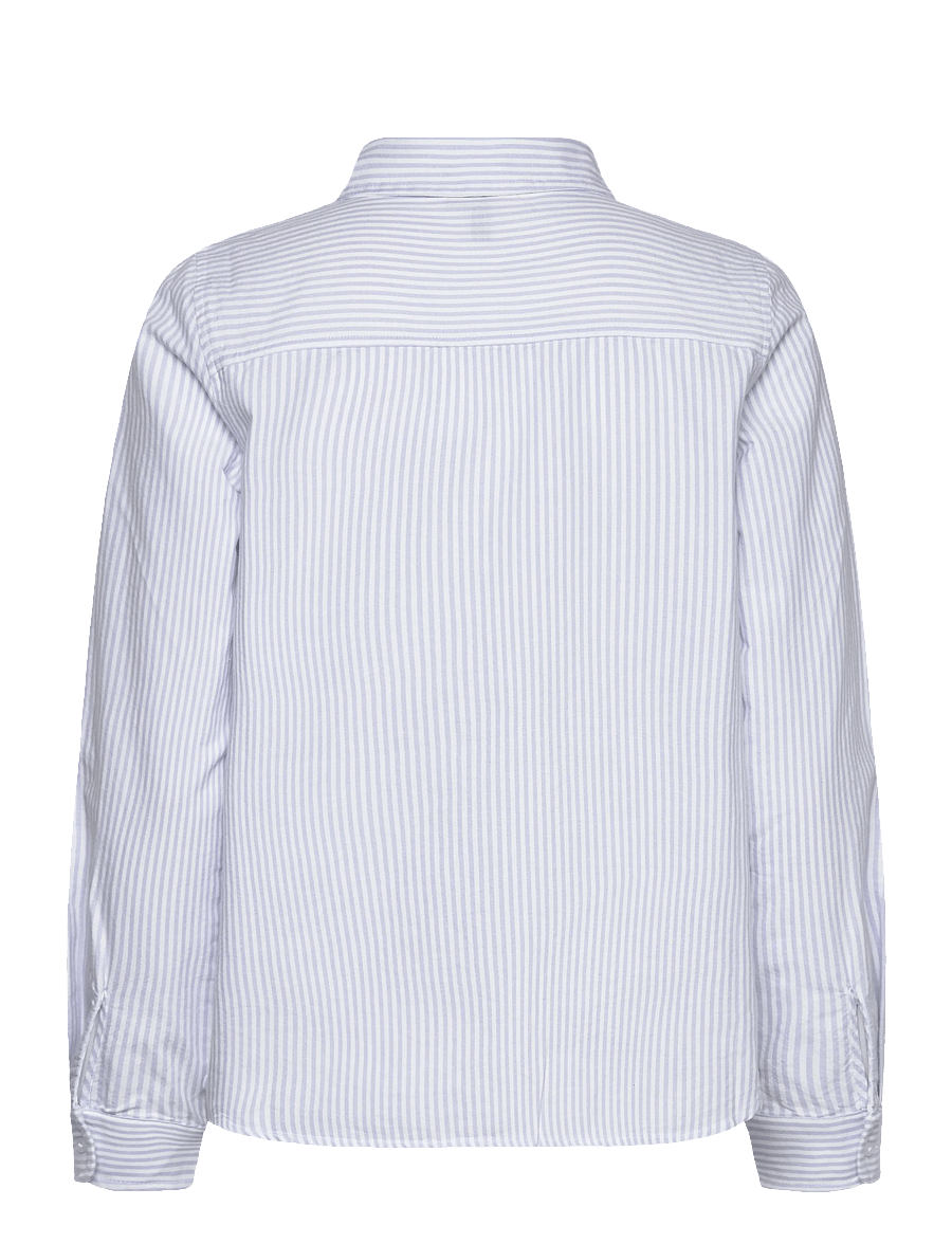 Pieces - PCIRENA LS OXFORD SHIRT WVN NOOS - langærmede skjorter - bright white - 2