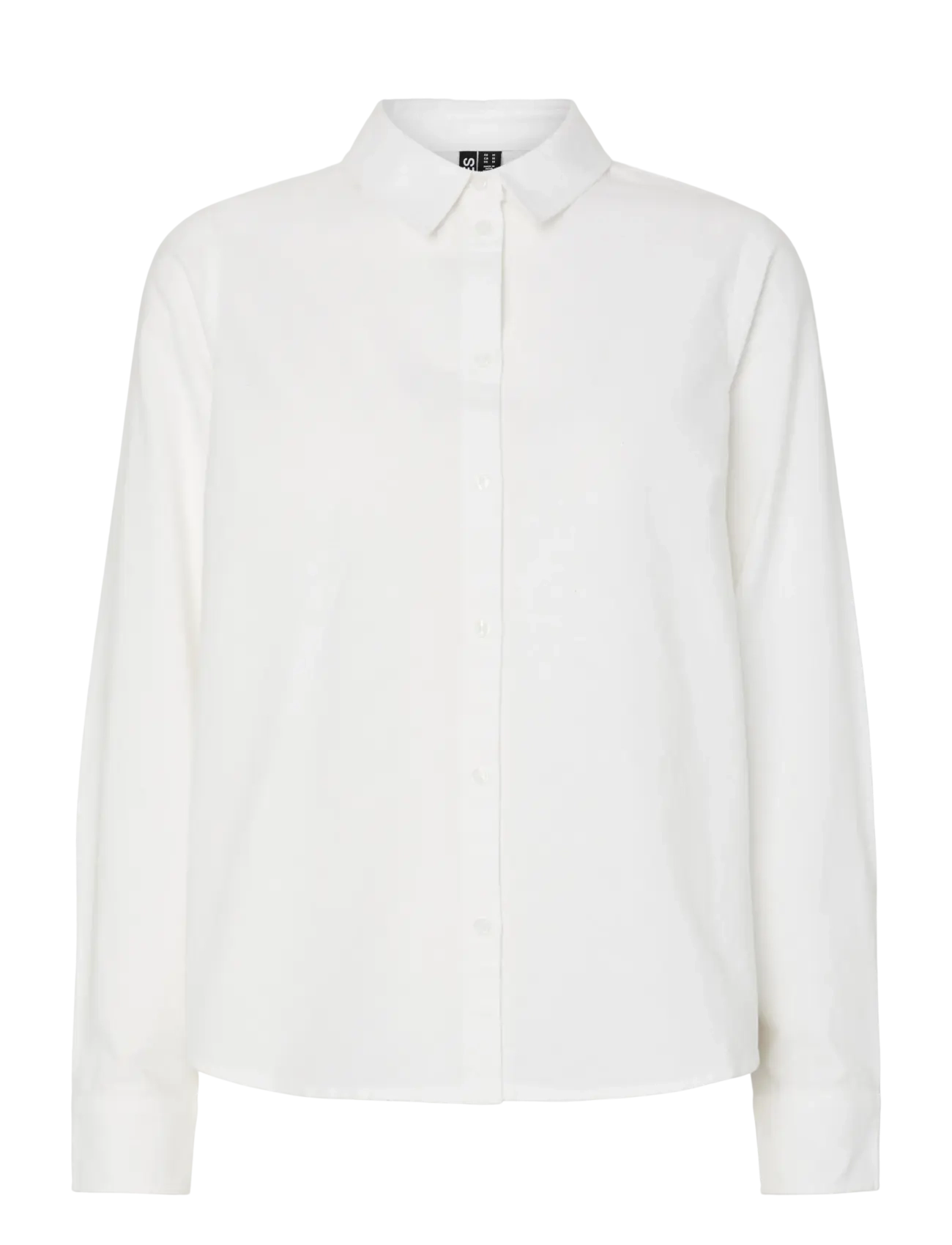 Pieces PCIRENA LS OXFORD SHIRT WVN NOOS - Bluser & Skjorter - BRIGHT WHITE / white