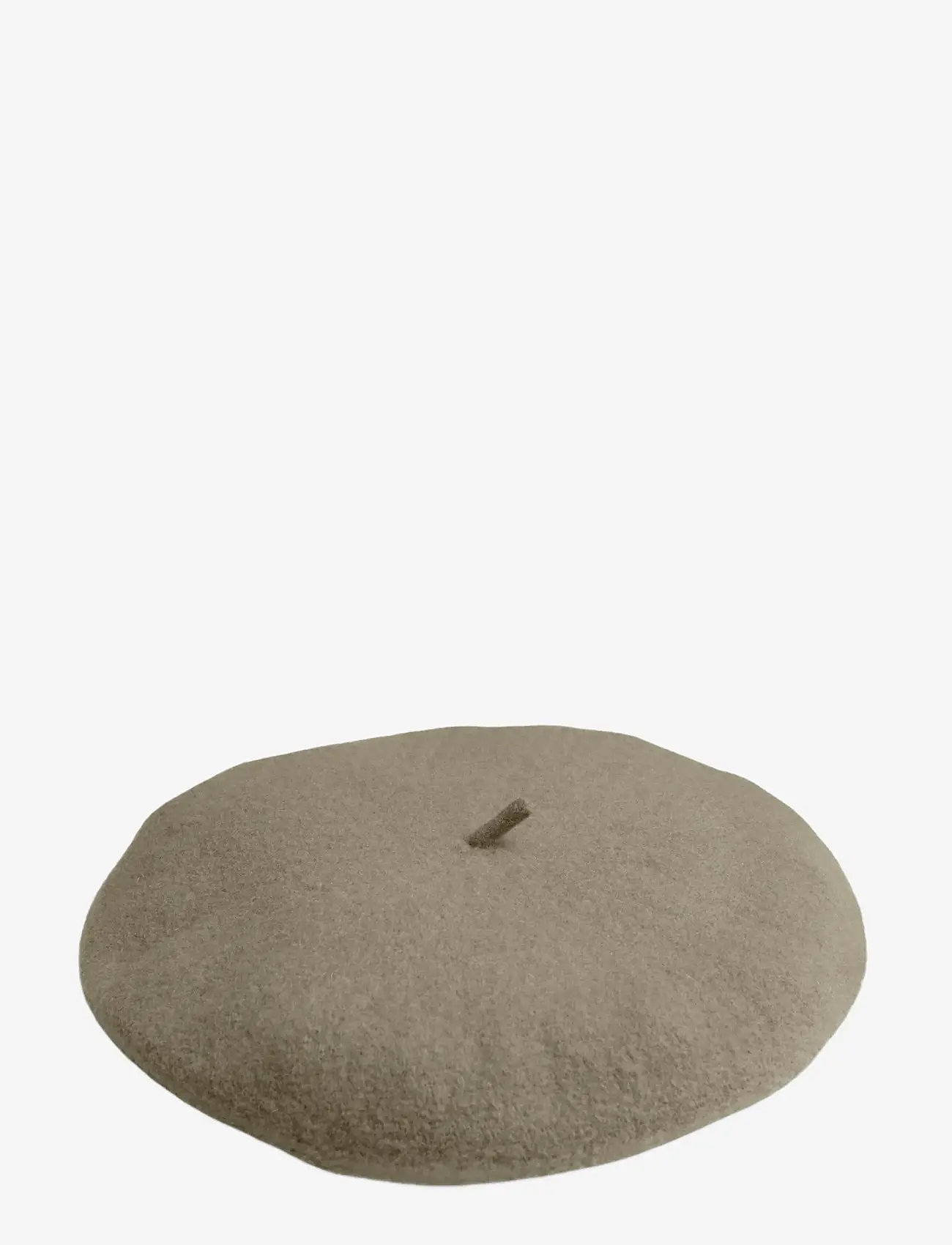 Pieces - PCFRENCH WOOL BERET - hats - greige - 0