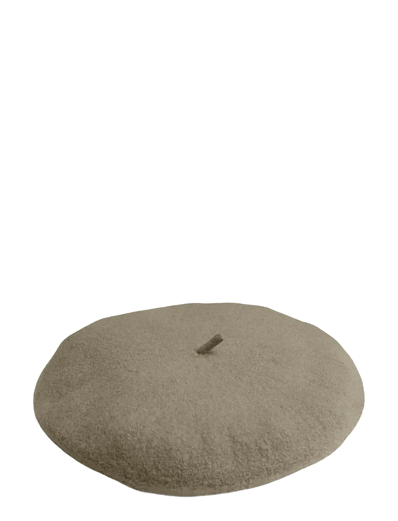 Pieces - PCFRENCH WOOL BERET - hats - greige - 0
