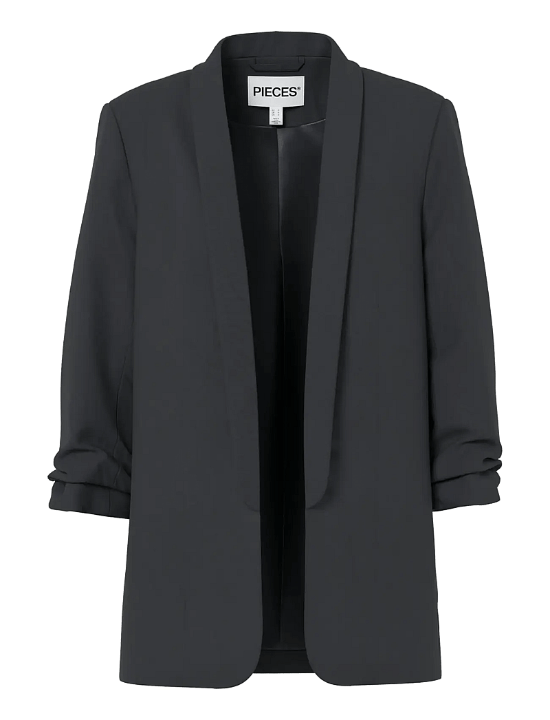 Pieces - PCBOSELLA 3/4 BLAZER NOOS BC - enkelknäppta kavajer - black - 1