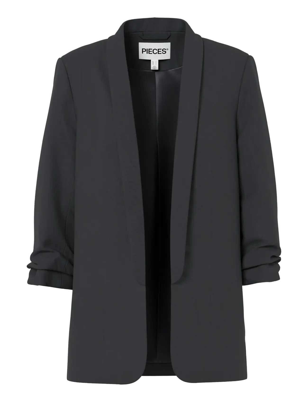 Pieces PCBOSELLA 3/4 BLAZER NOOS BC - Pintsakud - BLACK / black