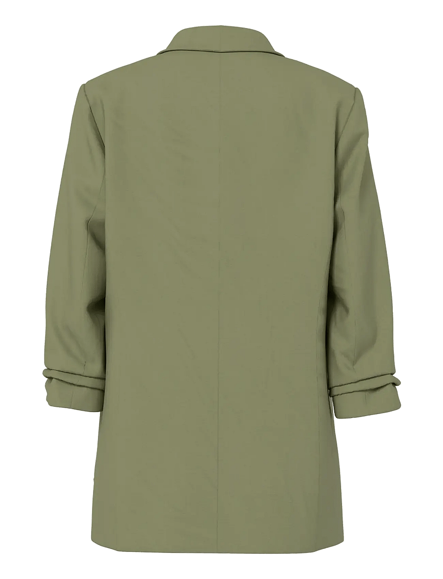 Pieces - PCBOSELLA 3/4 BLAZER NOOS BC - enkelknäppta kavajer - deep lichen green - 2