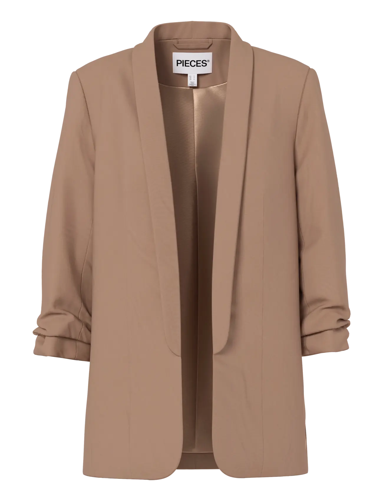 PIECES Pcbosella 3/4 Blazer Noos Bc Beige - S - Damen