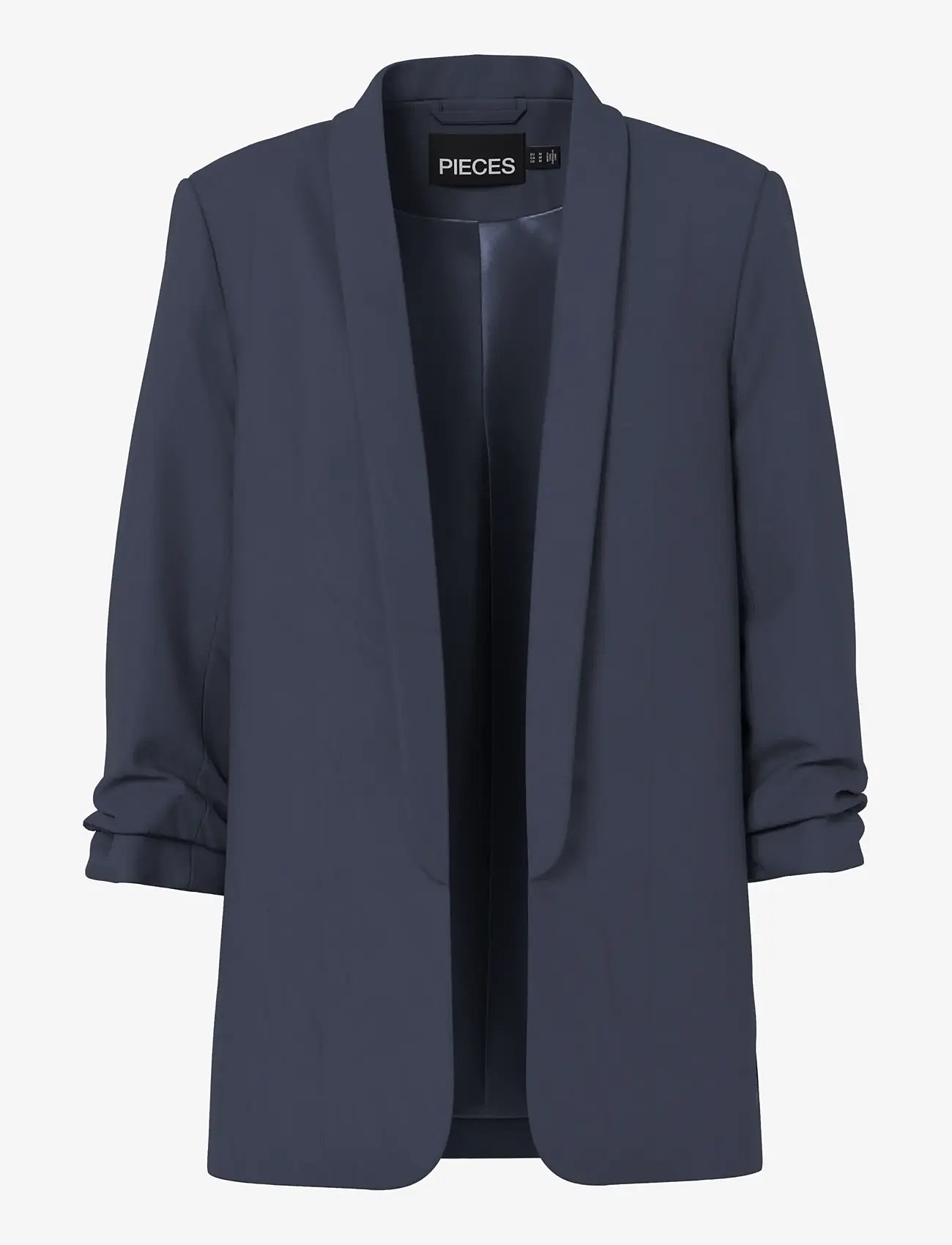 Pieces - PCBOSELLA 3/4 BLAZER NOOS BC - single breasted blazers - ombre blue - 1
