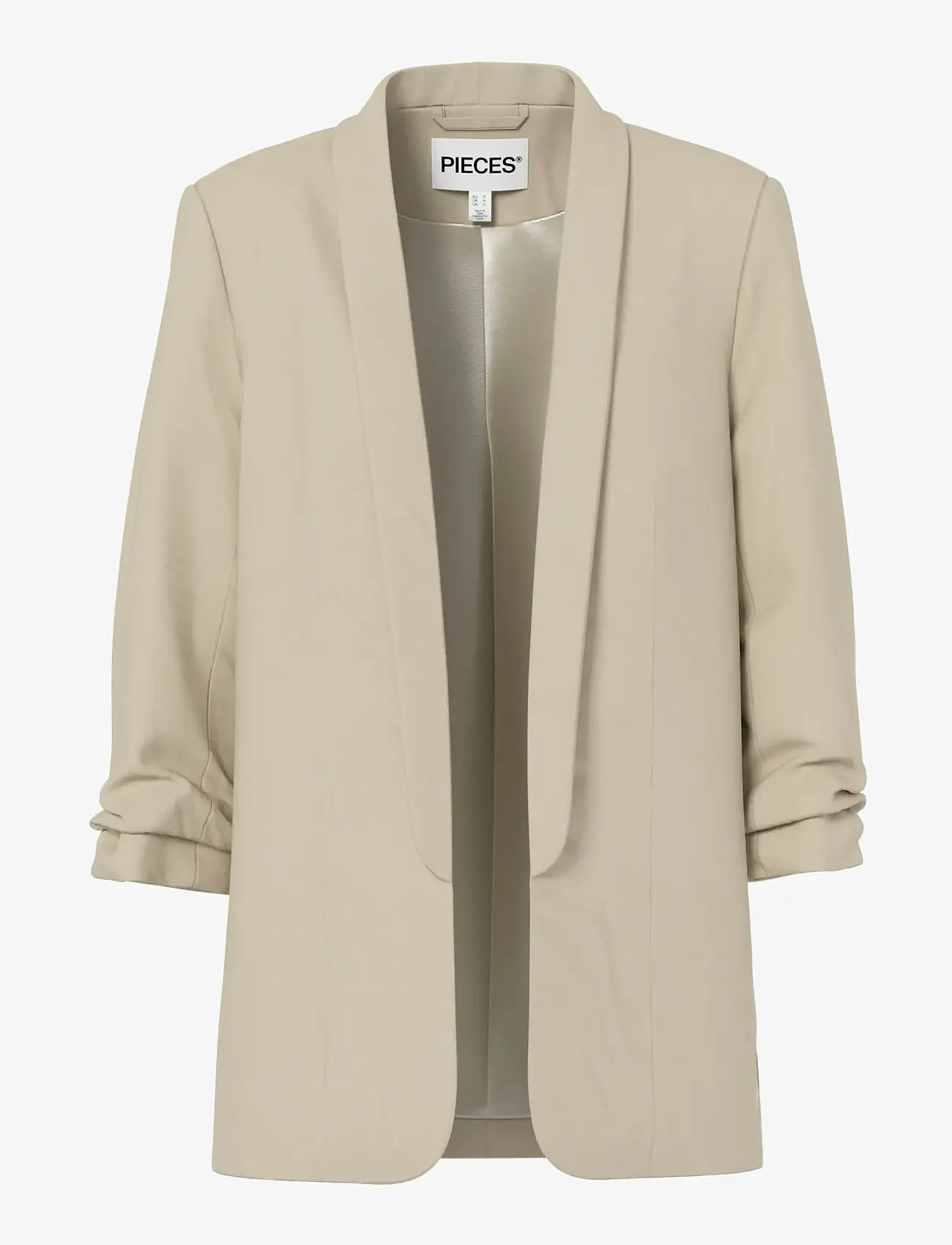 Pieces - PCBOSELLA 3/4 BLAZER NOOS BC - gifts below 15000kr - white pepper - 0