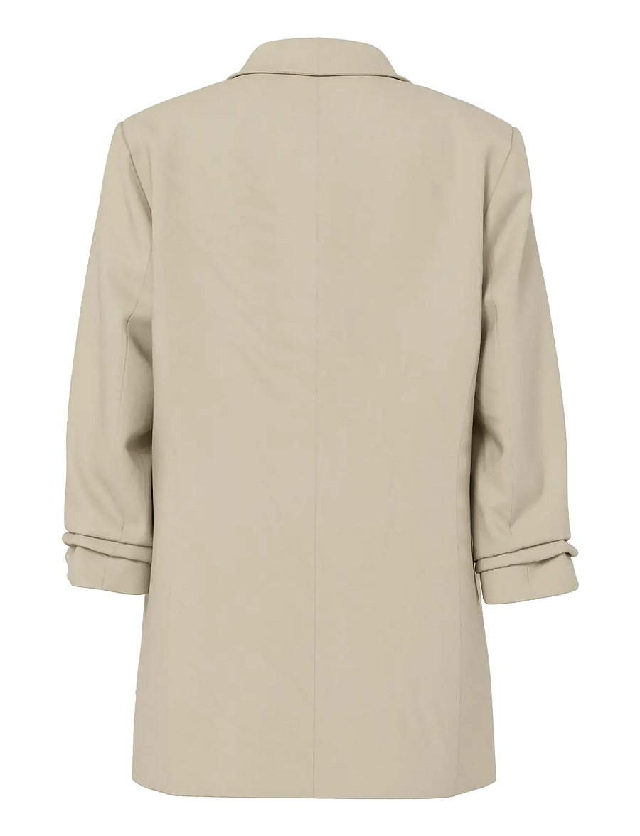 Pieces - PCBOSELLA 3/4 BLAZER NOOS BC - enkelknäppta kavajer - white pepper - 2