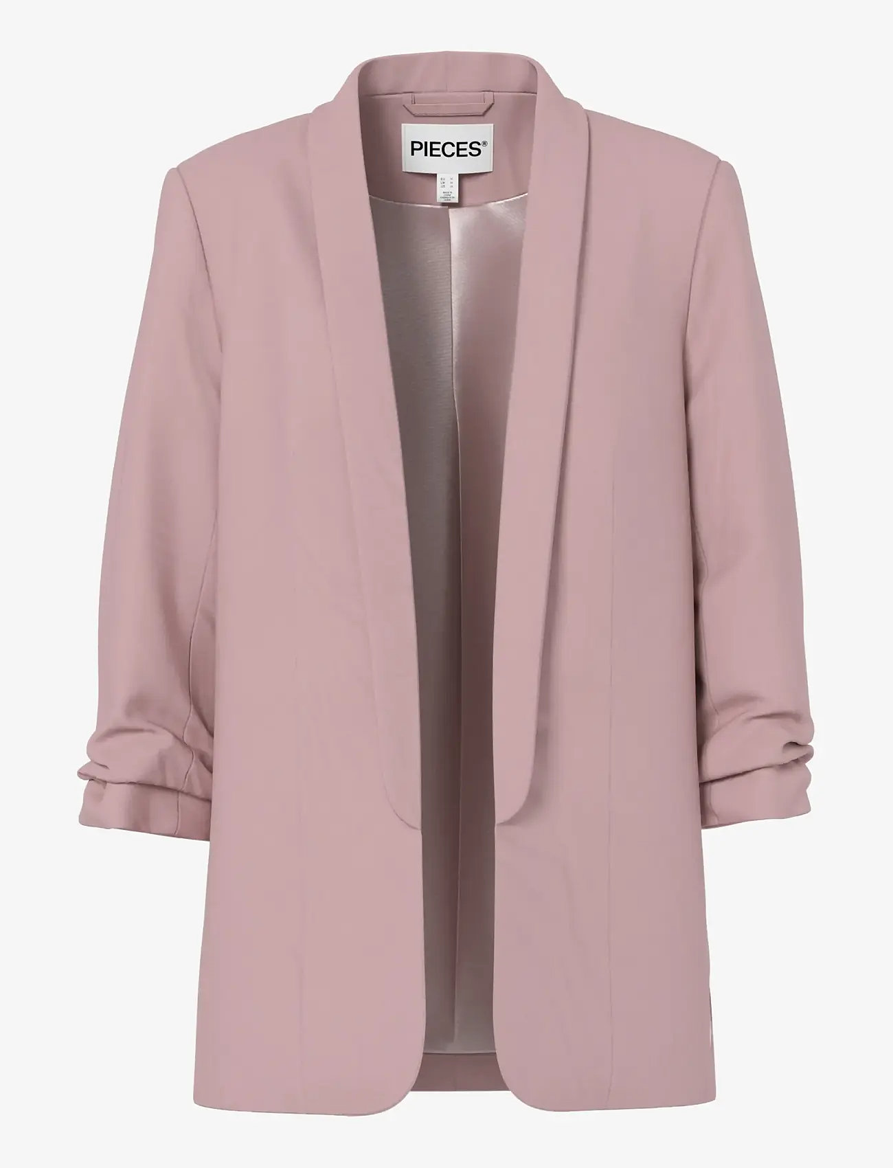 Pieces - PCBOSELLA 3/4 BLAZER NOOS BC - enkeltradede blazere - woodrose - 1