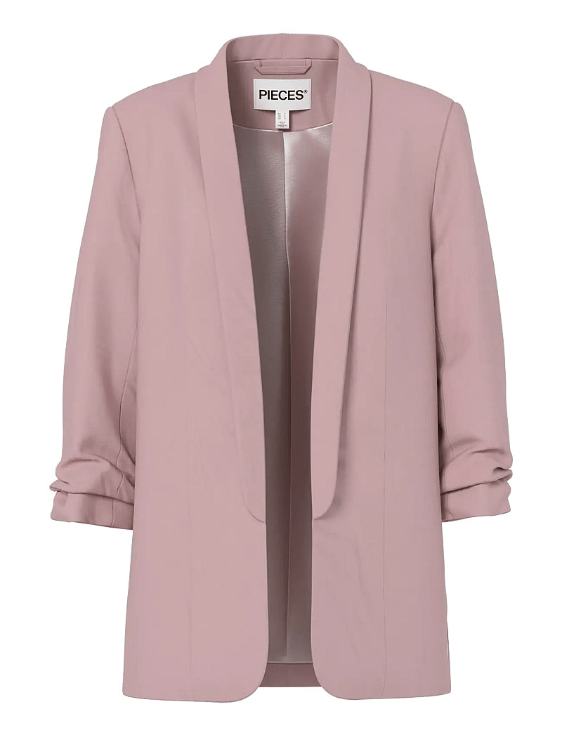 Pieces - PCBOSELLA 3/4 BLAZER NOOS BC - enkeltradede blazere - woodrose - 1