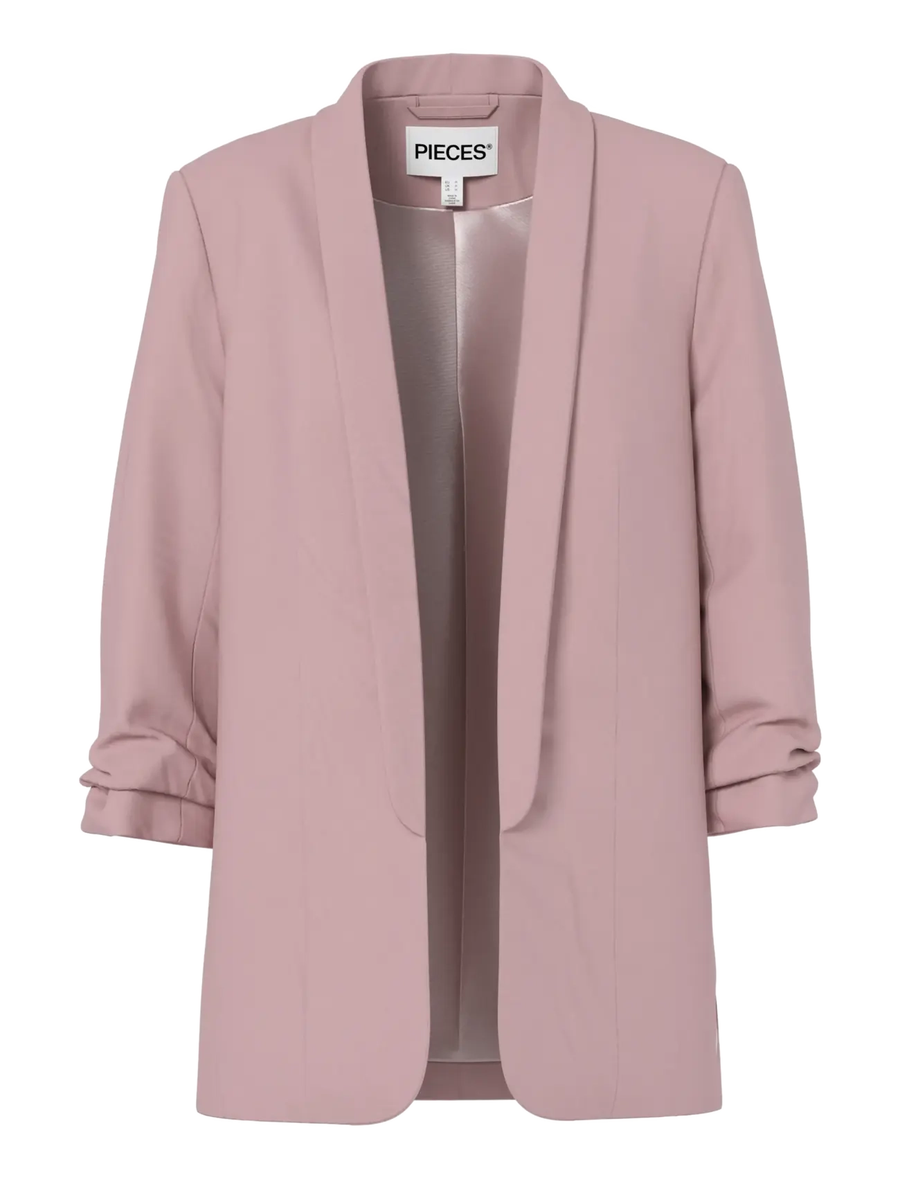 Pieces PCBOSELLA 3/4 BLAZER NOOS BC - Blazere - WOODROSE / pink/rose