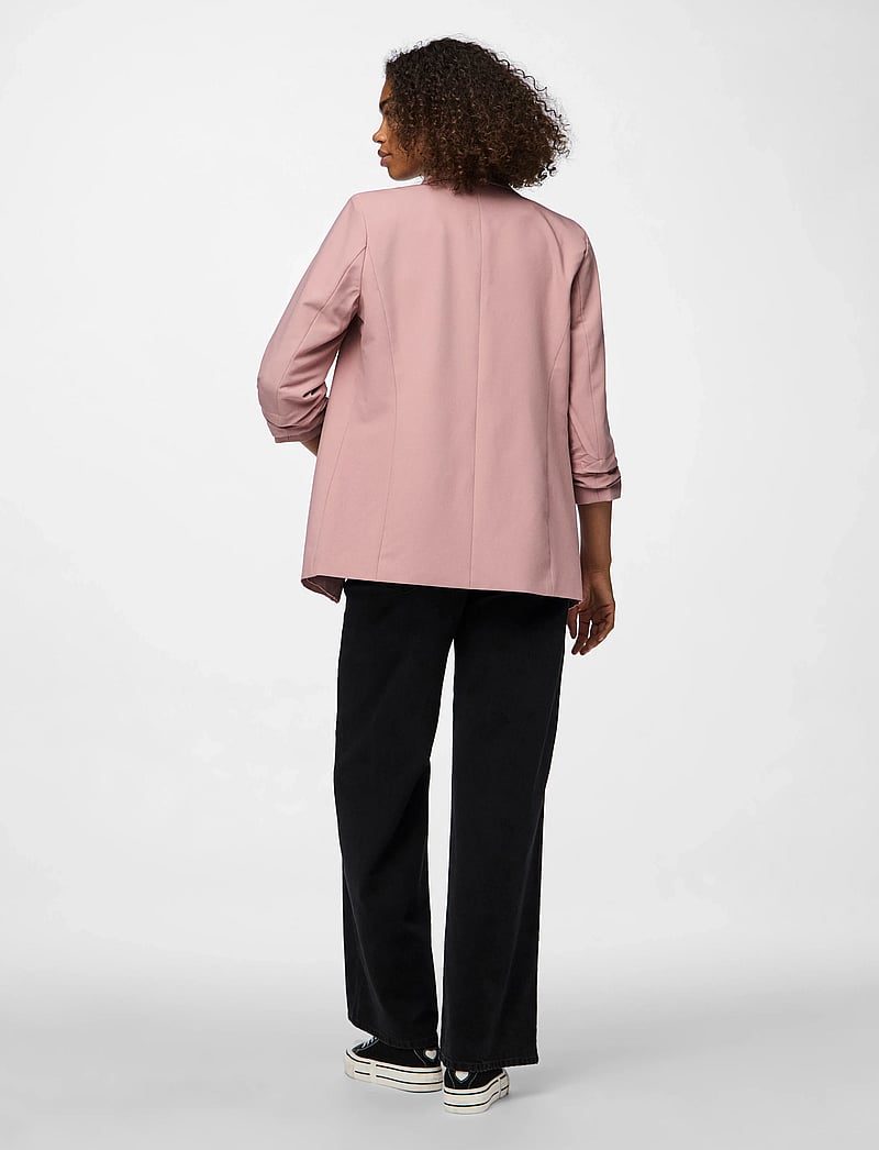 Pieces - PCBOSELLA 3/4 BLAZER NOOS BC - enkeltradede blazere - woodrose - 3
