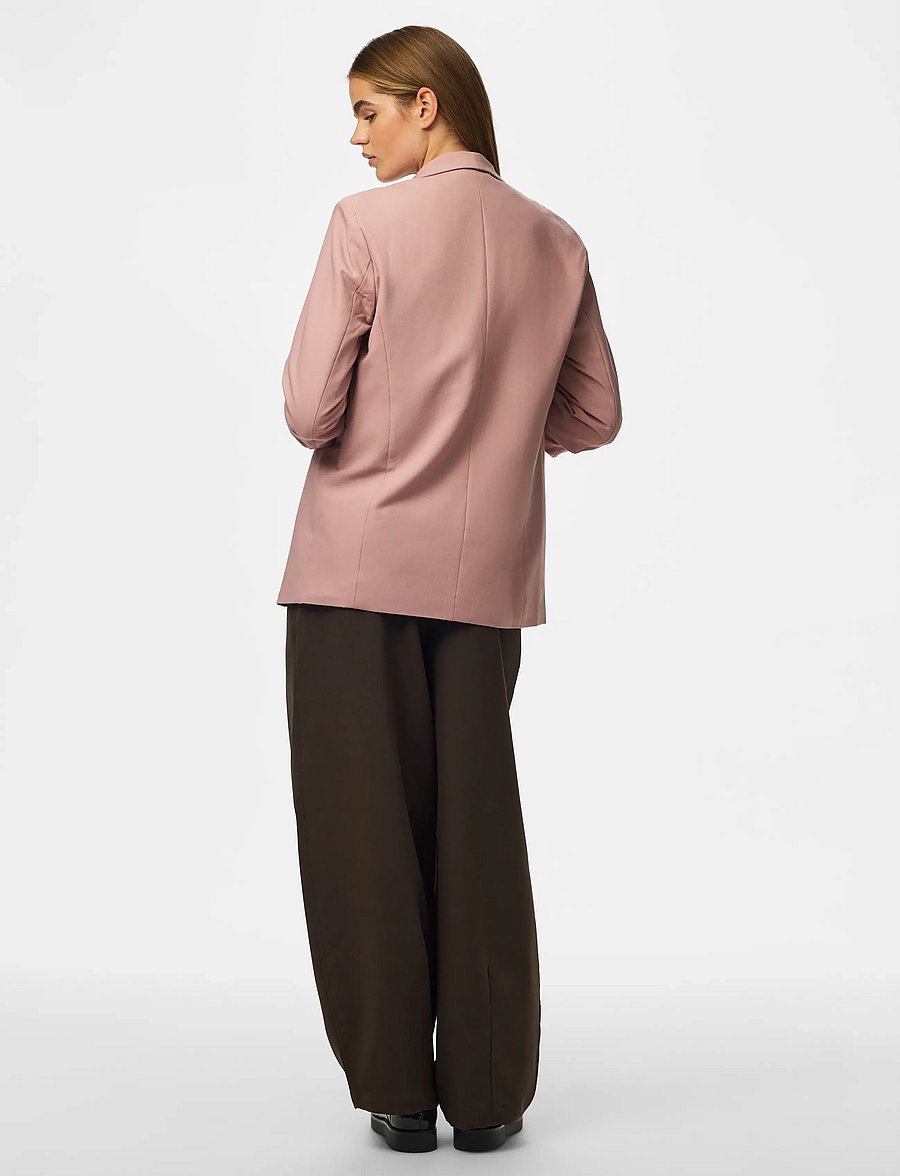 Pieces - PCBOSELLA 3/4 BLAZER NOOS BC - enkelknäppta kavajer - woodrose - 3
