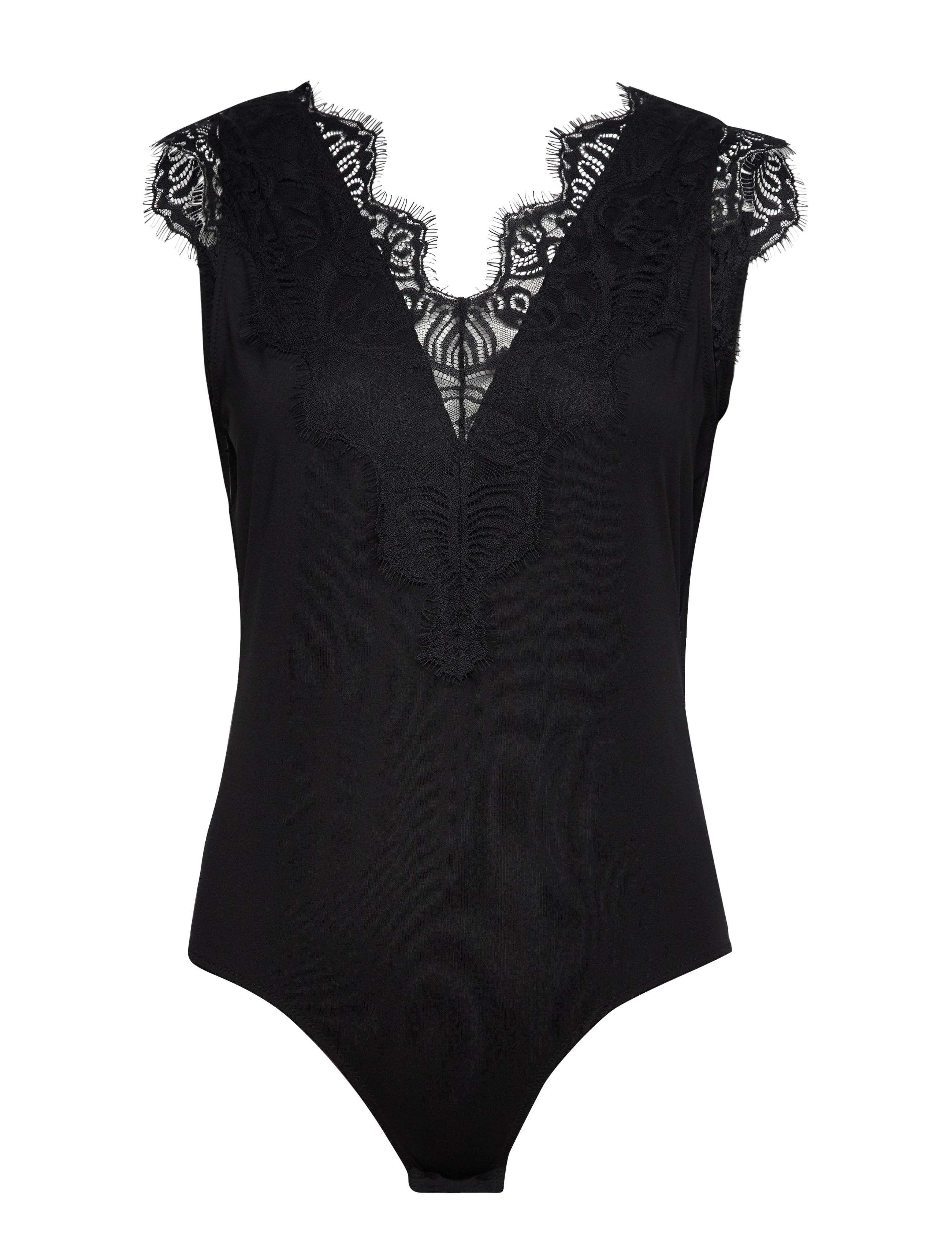 PIECES Pcilu Bodystocking Noos Schwarz - S - Damen