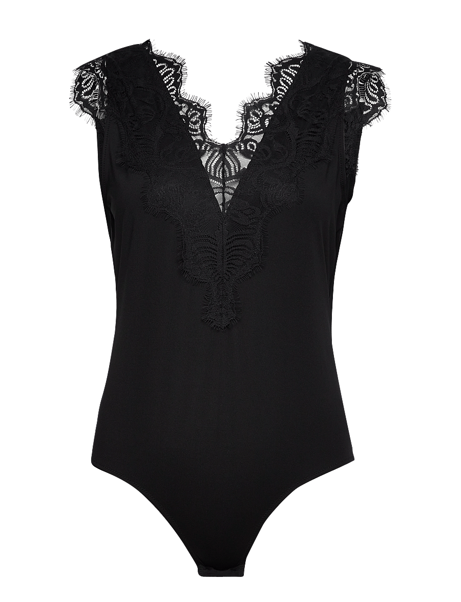 Pieces - PCILU BODYSTOCKING NOOS - besondere anlässe - black - 1