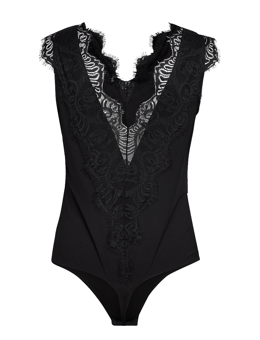 Pieces - PCILU BODYSTOCKING NOOS - besondere anlässe - black - 2