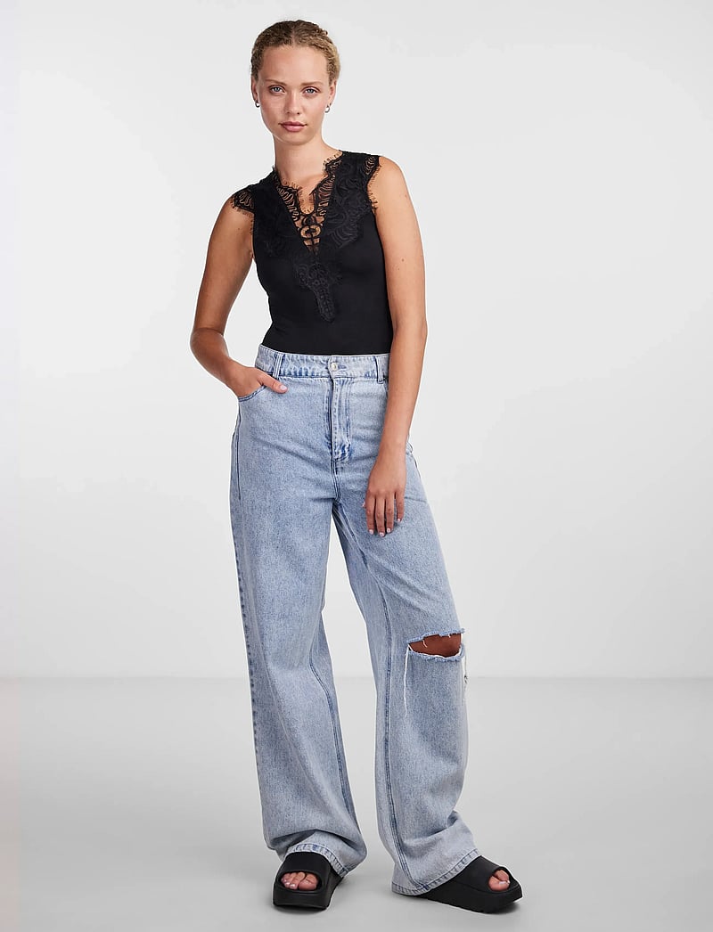 Pieces - PCILU BODYSTOCKING NOOS - speciella tillfällen - black - 4