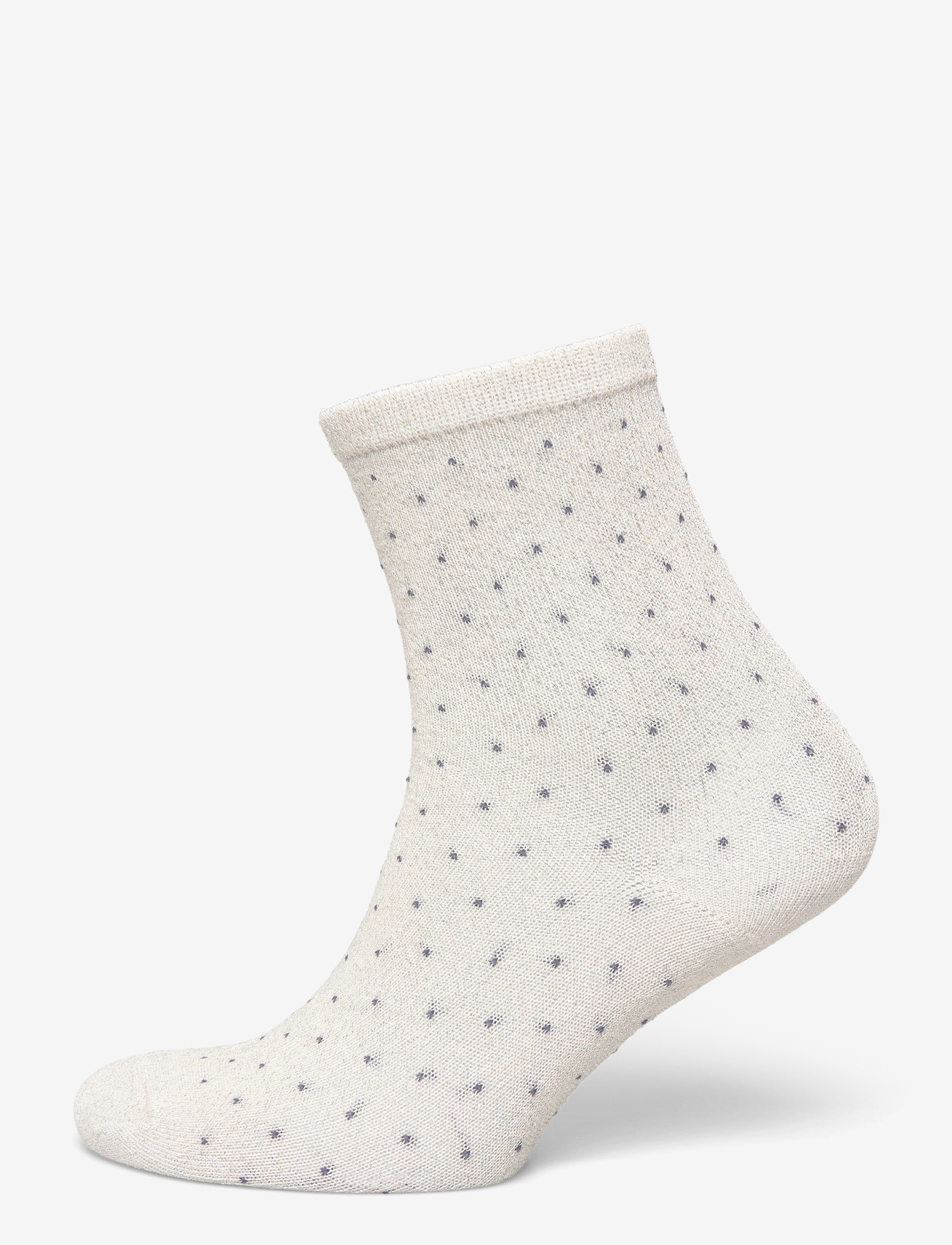 Pieces - PCSEBBY GLITTER LONG PATTERN NOOS BC - crew-socken - silver lining - 0
