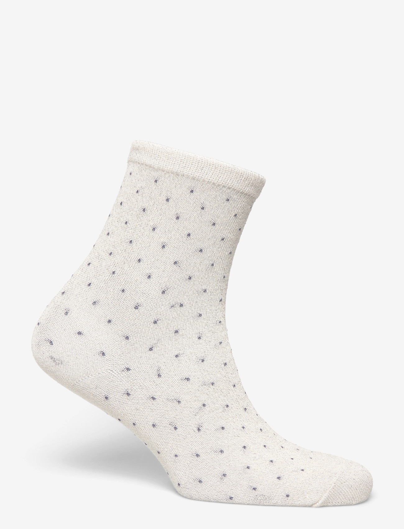 Pieces - PCSEBBY GLITTER LONG PATTERN NOOS BC - crew-socken - silver lining - 1