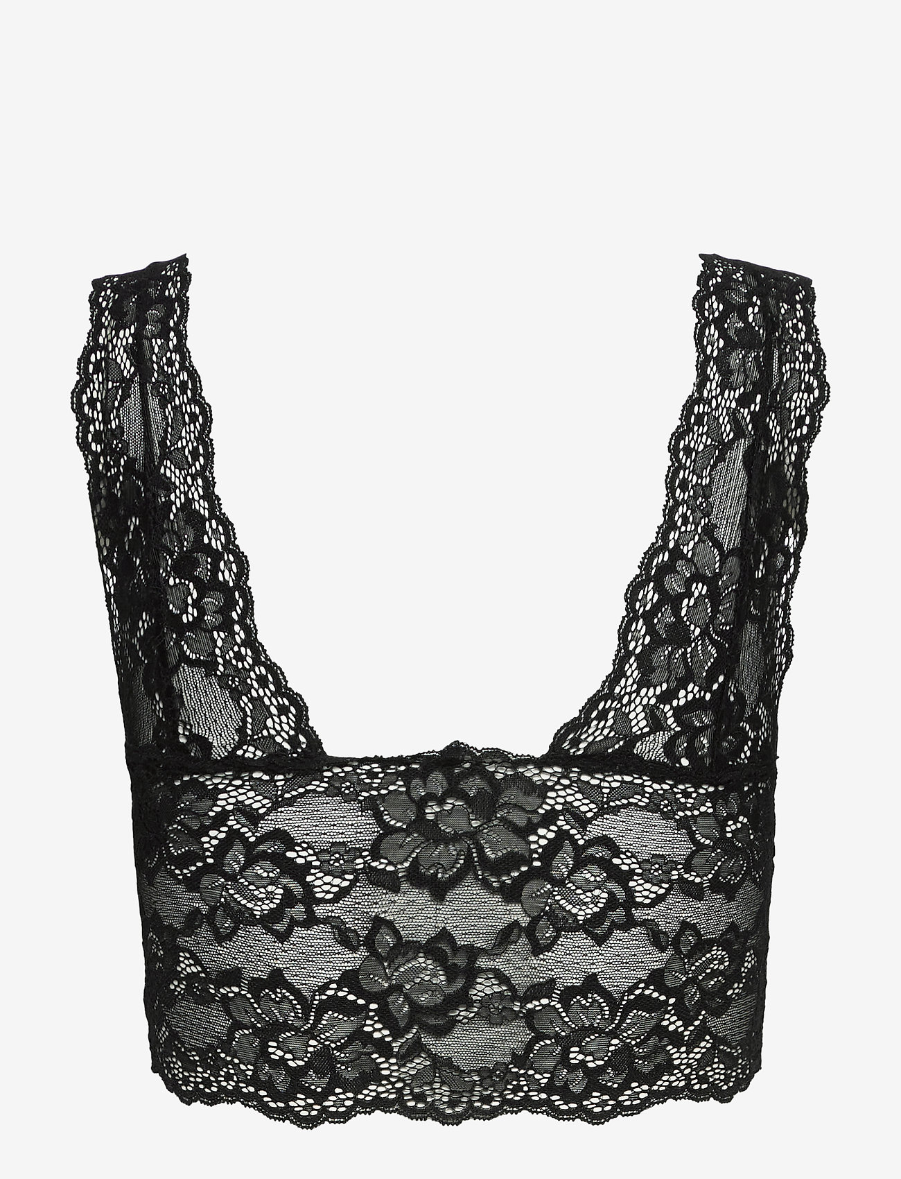 Pieces - PCLINA LACE BRA TOP - bralette - black - 2