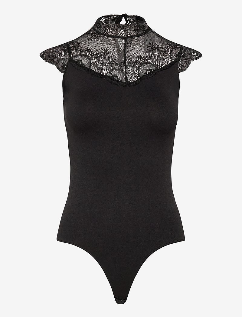 Pieces - PCNAYA BODYSTOCKING NOOS - erilised sündmused - black - 1