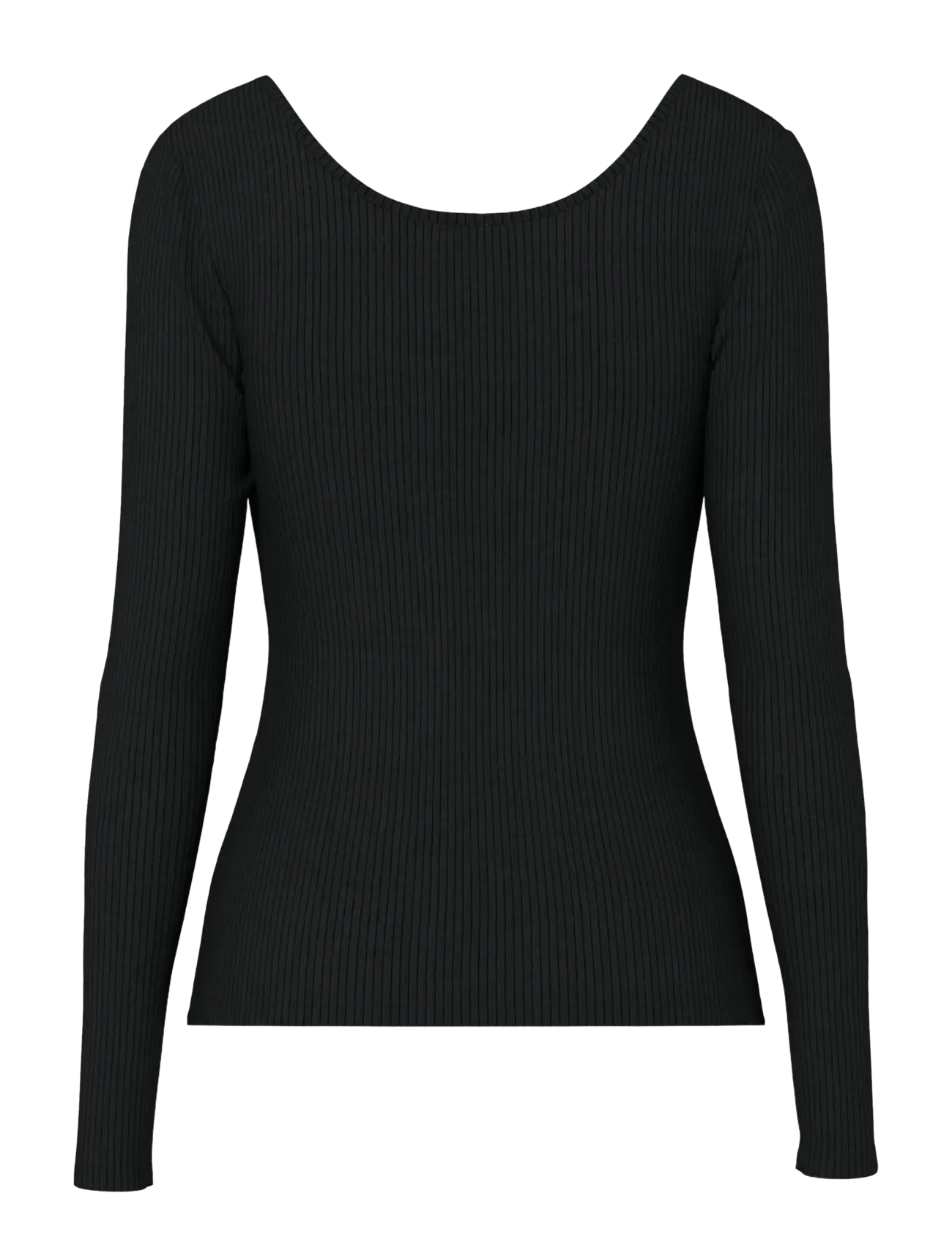 Pieces - PCKITTE LS TOP JRS NOOS BC - langärmlige tops - black - 2