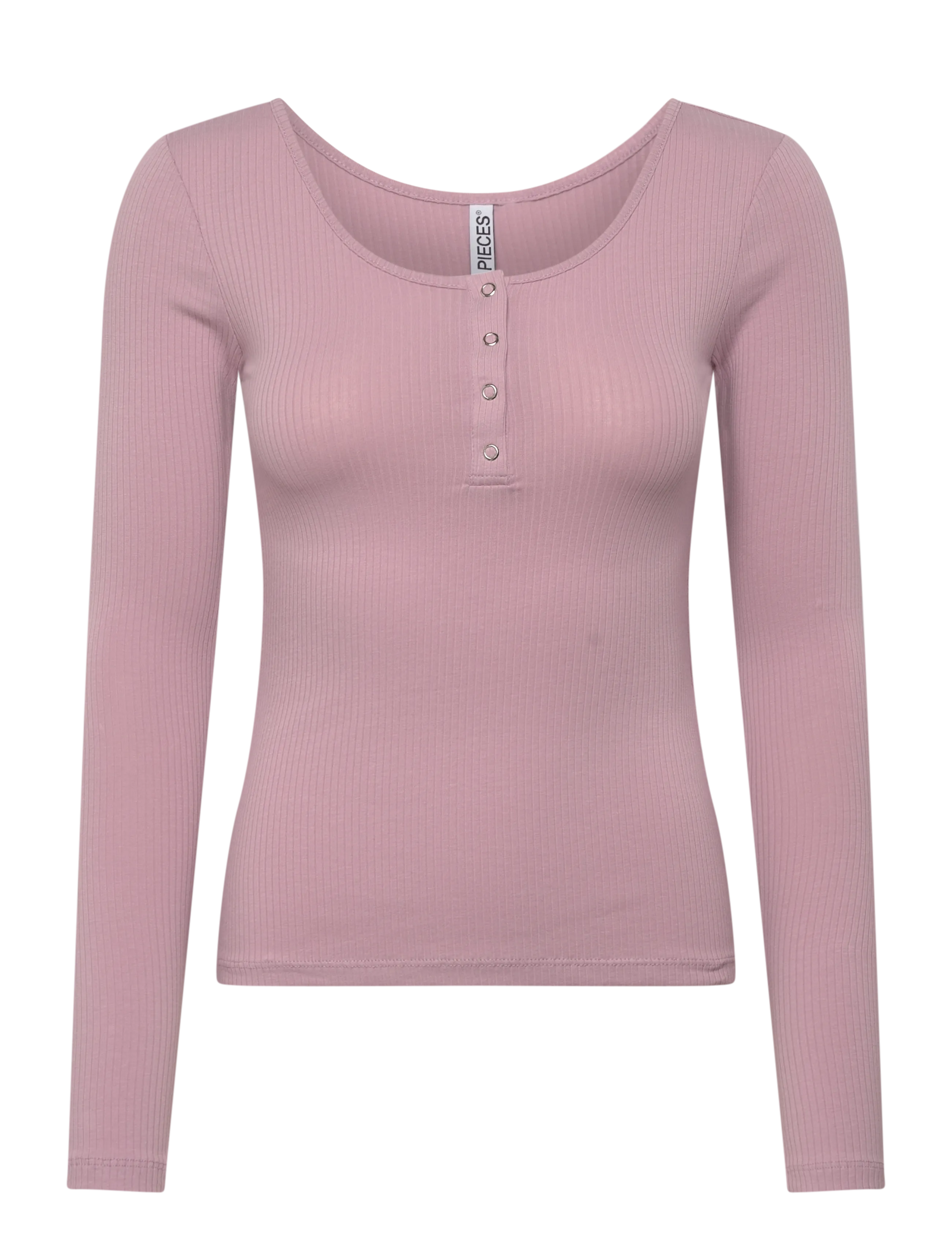 Pieces PCKITTE LS TOP JRS NOOS BC - Pieces - DAWN PINK / pink/rose