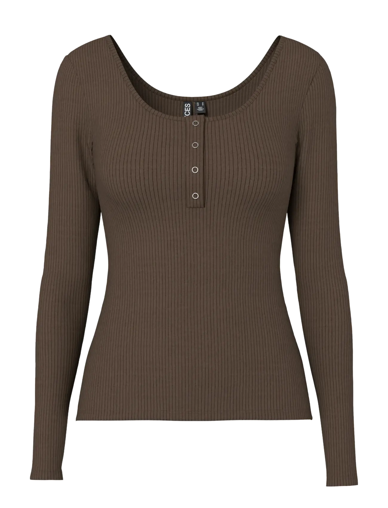 PCKITTE LS TOP JRS NOOS BC - HOT FUDGE