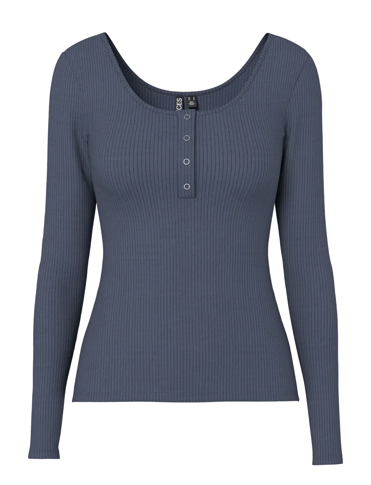 Pieces PCKITTE LS TOP JRS NOOS BC - Kleidung - OMBRE BLUE / blue