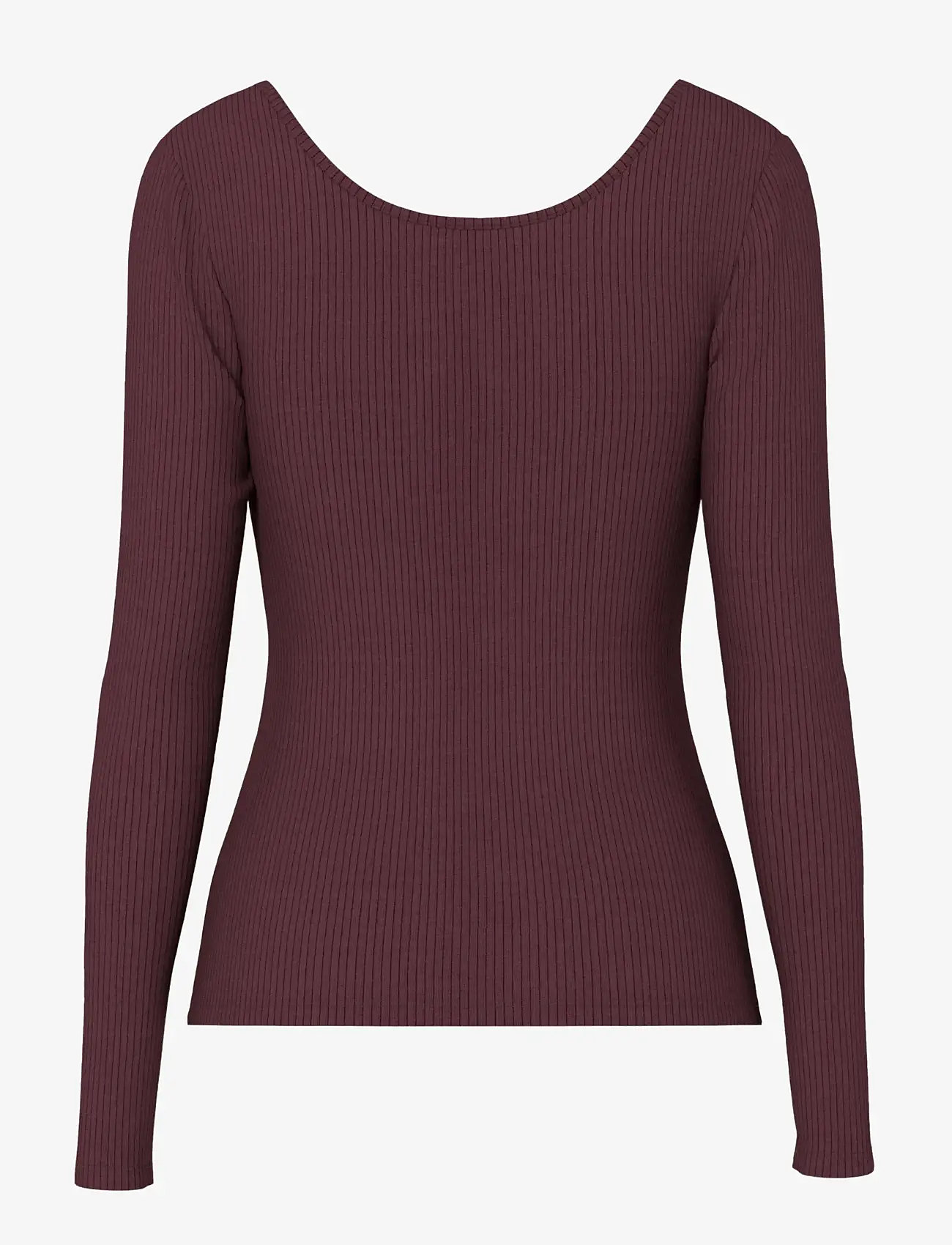 Pieces - PCKITTE LS TOP JRS NOOS BC - langærmede toppe - winetasting - 2