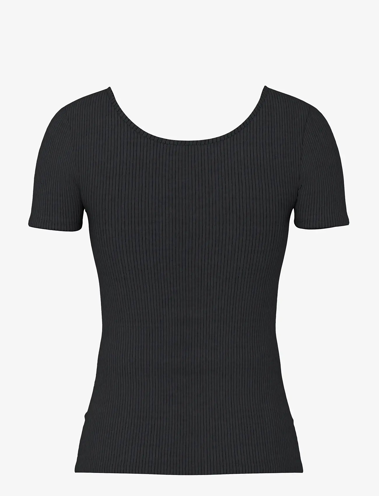 Pieces - PCKITTE SS TOP JRS NOOS BC - kortærmede bluser - black - 2