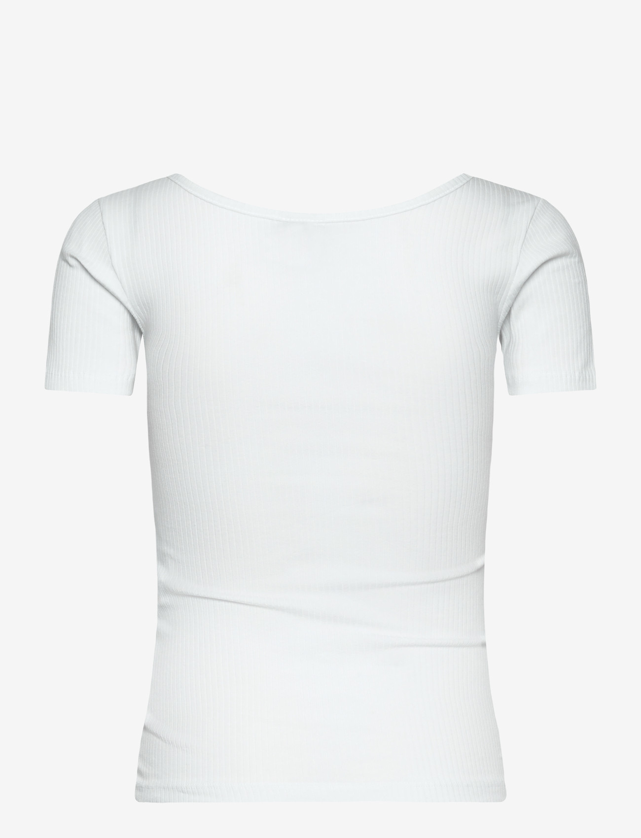 Pieces - PCKITTE SS TOP JRS NOOS BC - kurzämlige blusen - bright white - 2