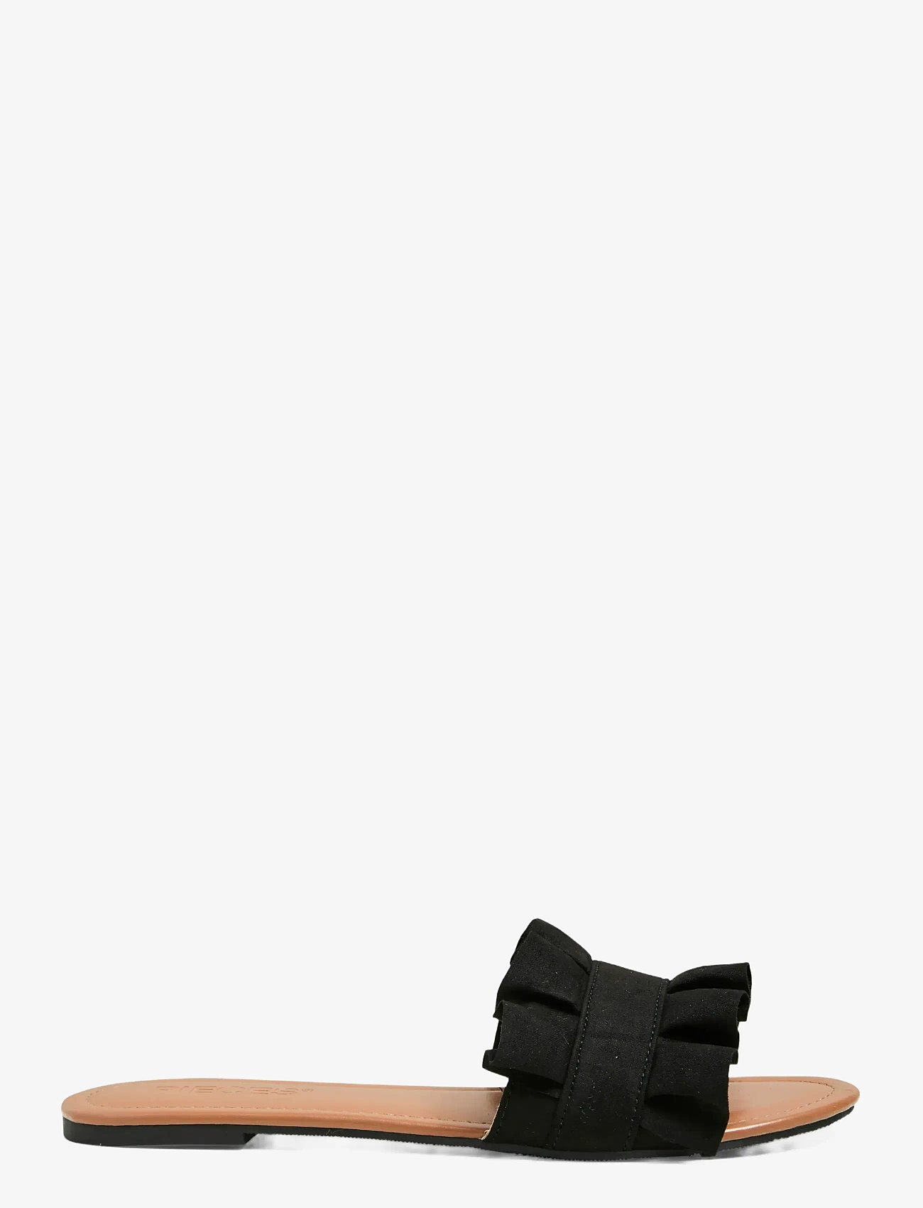 Pieces - PSNOLA SANDAL - platta sandaler - black - 1