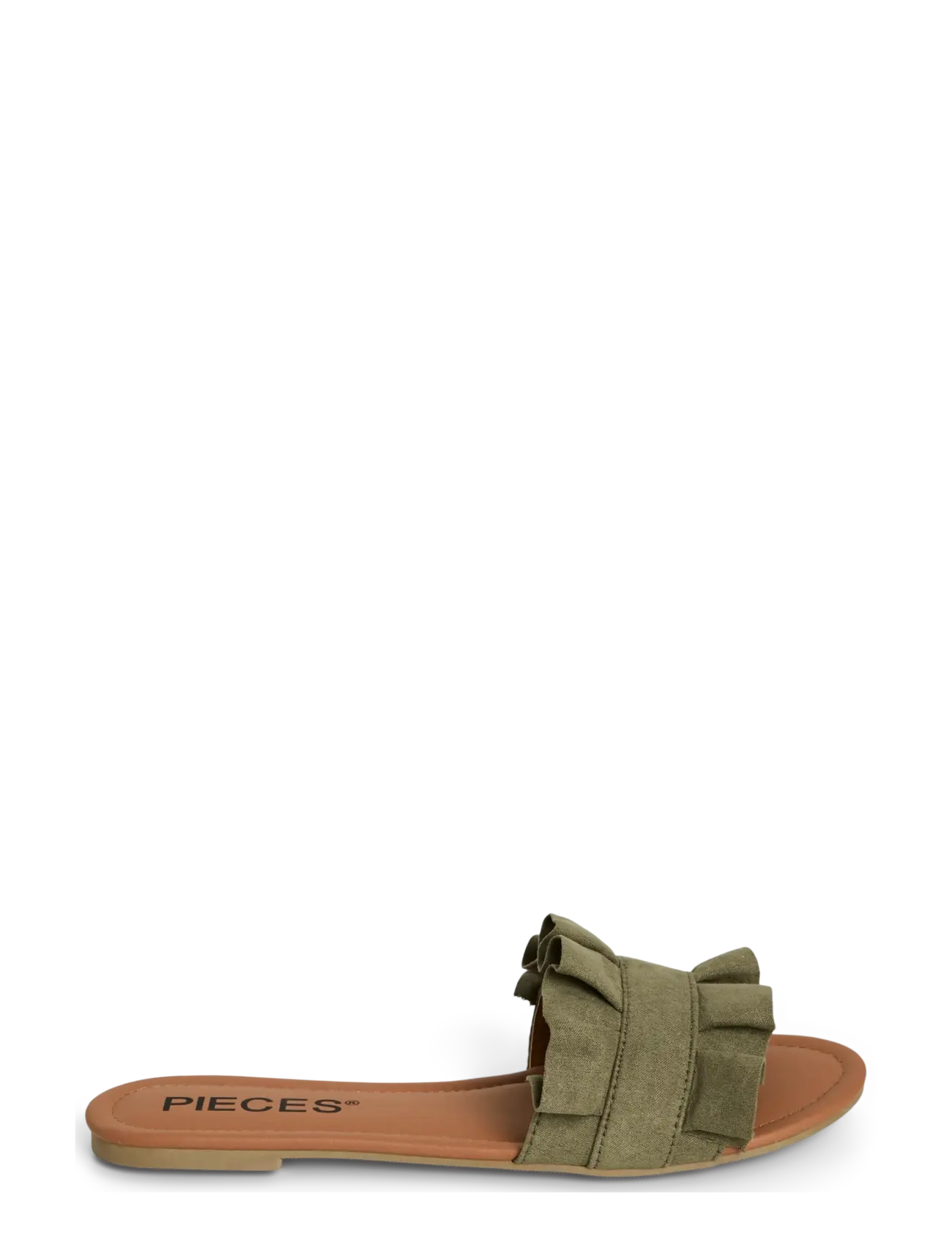 Pieces PSNOLA SANDAL - Schuhe - SPHAGNUM / khaki/green