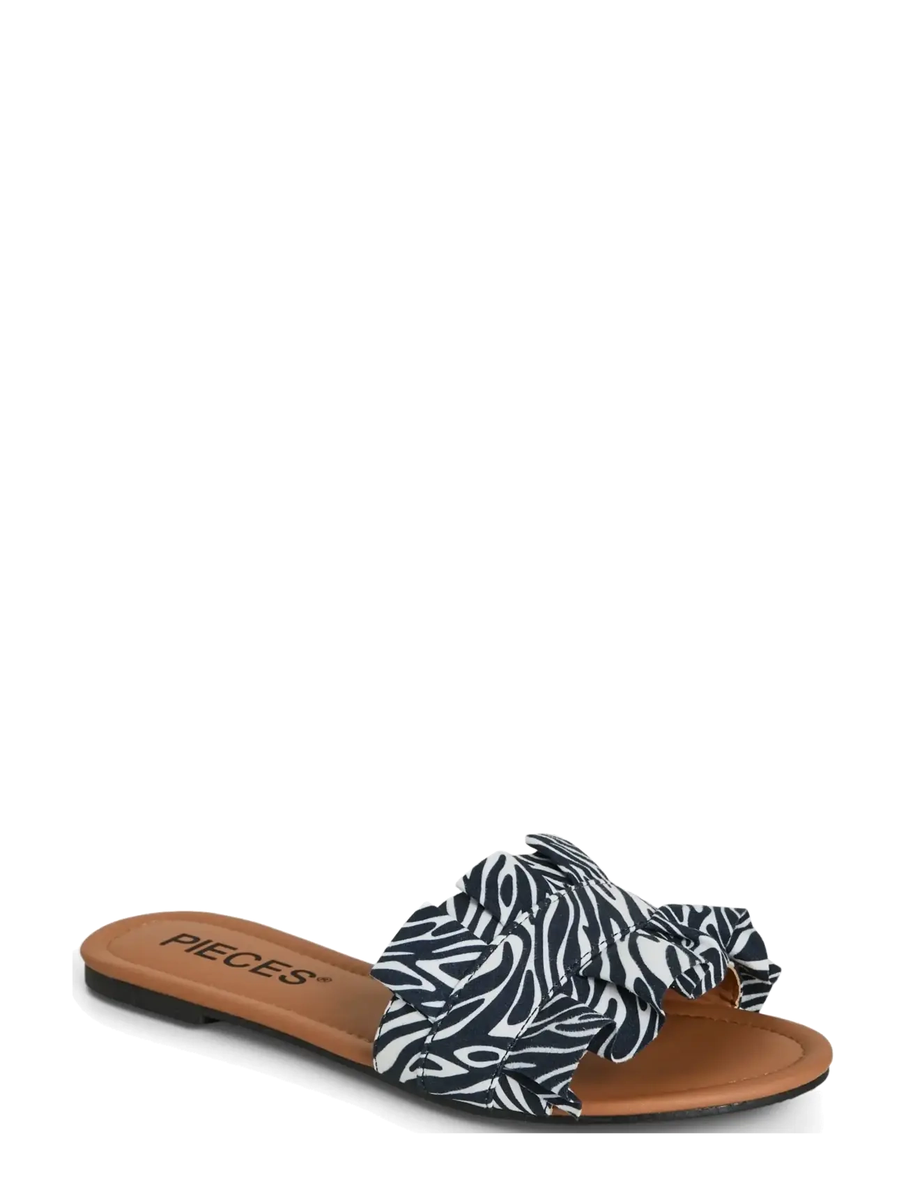 Pieces - PSNOLA SANDAL - platta sandaler - whitecap gray - 1