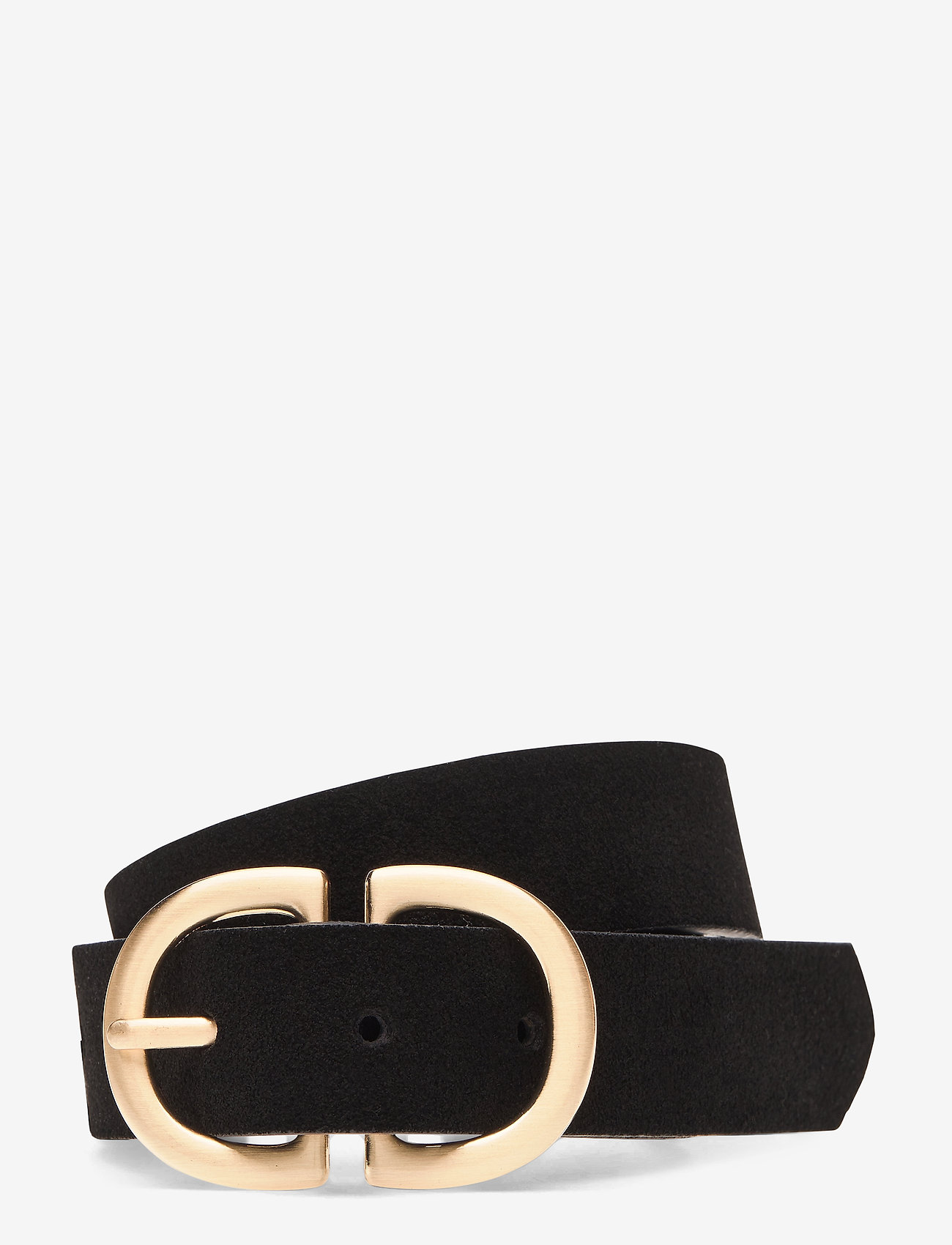 Pieces - PCJUVA SUEDE JEANS BELT NOOS - casual belts - black - 1