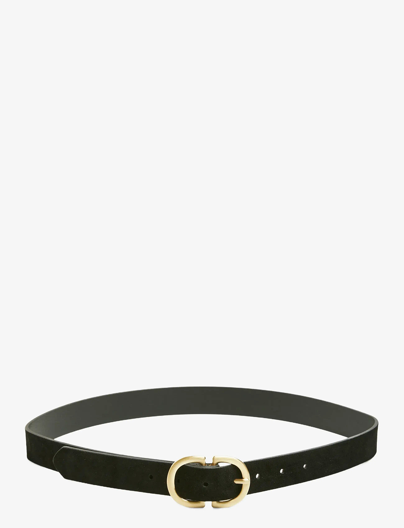 Pieces - PCJUVA SUEDE JEANS BELT NOOS - casual belts - black - 3