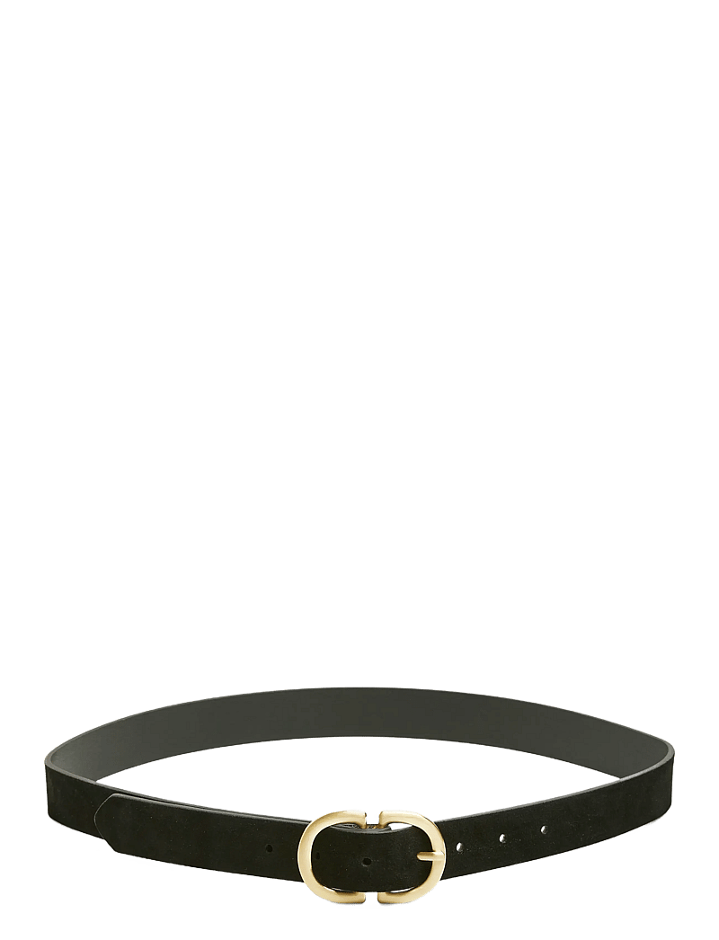 Pieces - PCJUVA SUEDE JEANS BELT NOOS - casual bælter - black - 3