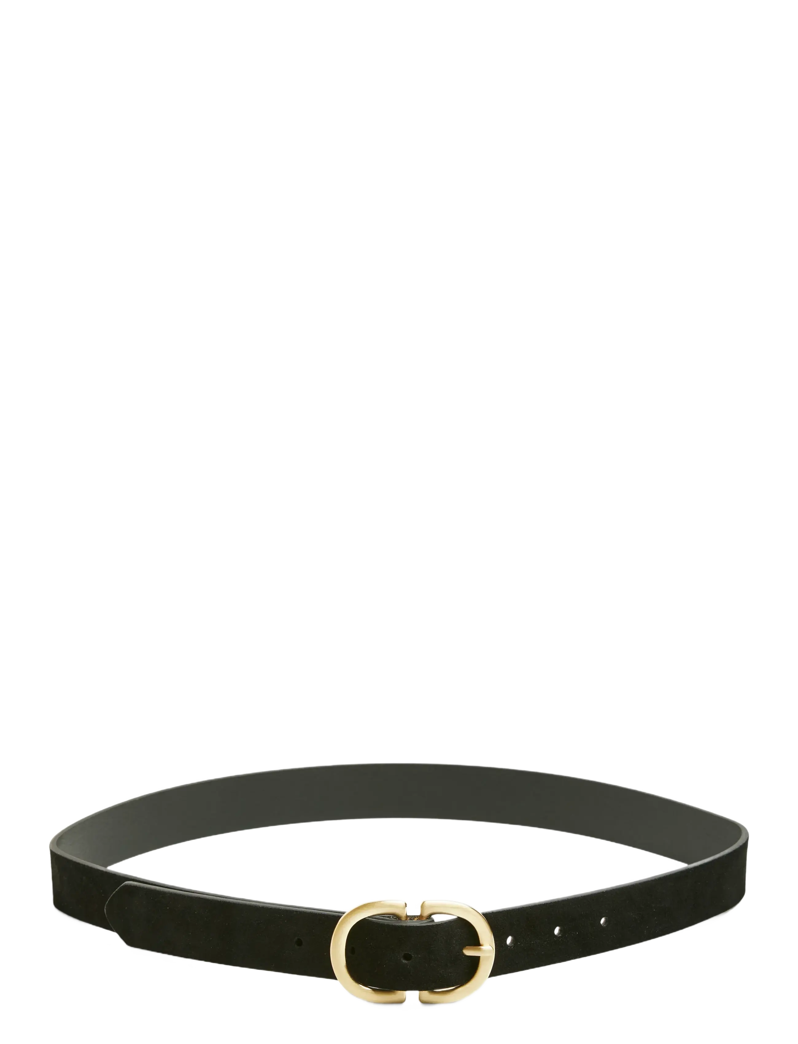 Pieces - PCJUVA SUEDE JEANS BELT NOOS - leather belts - black - 3
