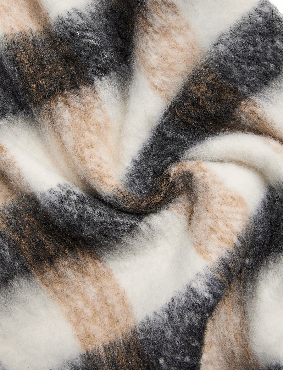 Pieces - PCBEA LONG SCARF NOOS BC - talvesallid - cloud dancer - 4