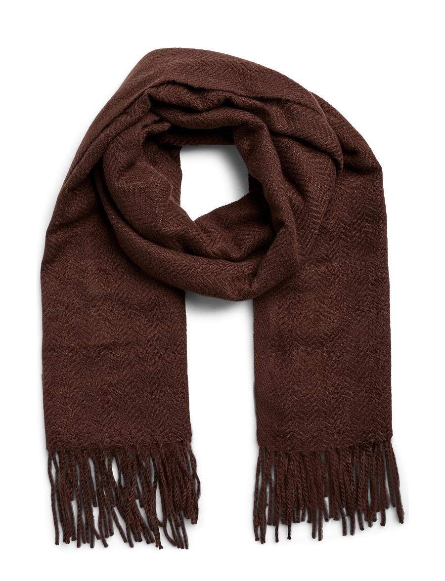 Pieces - PCKIAL NEW LONG SCARF NOOS BC - talvesallid - chicory coffee - 0