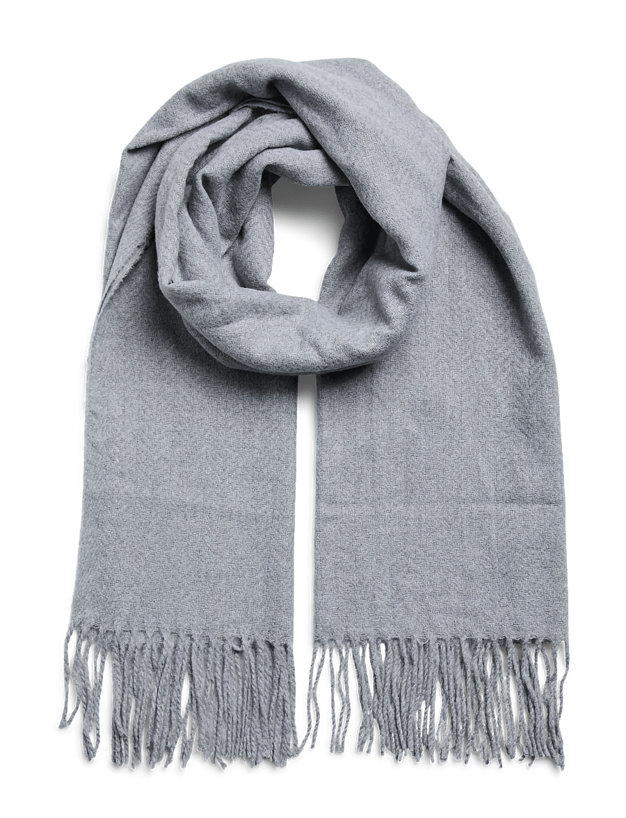 Pieces - PCKIAL NEW LONG SCARF NOOS BC - winterschals - light grey melange - 1