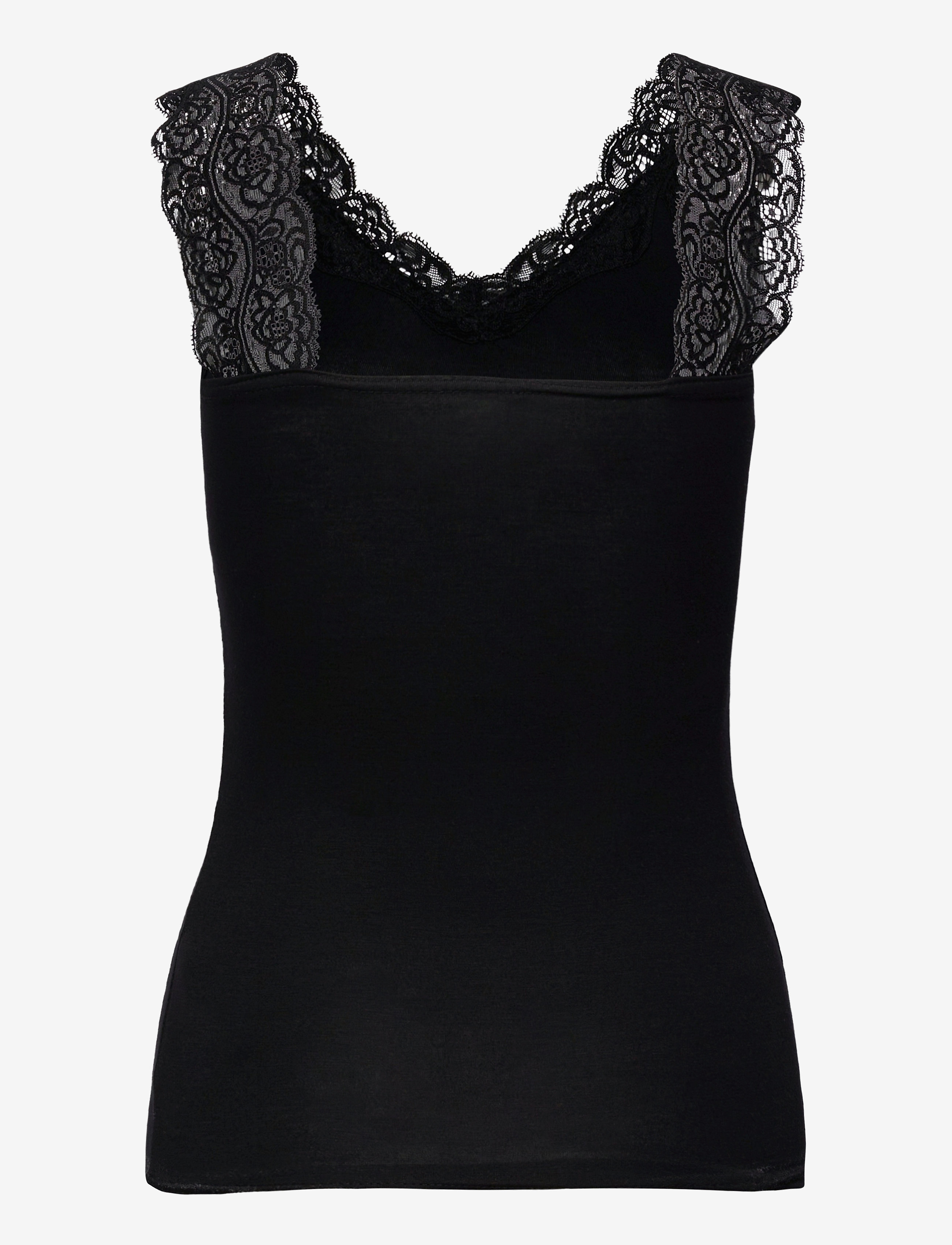 Pieces - PCBARBERA LACE TOP JRS NOOS BC - Ärmellose tops - black - 2