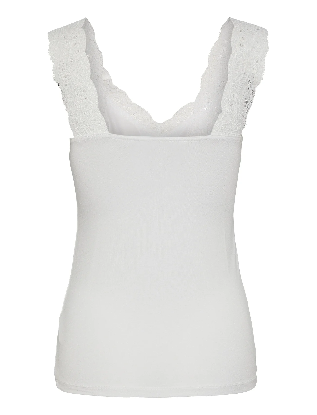 Pieces - PCBARBERA LACE TOP NOOS BC - lowest prices - bright white - 1