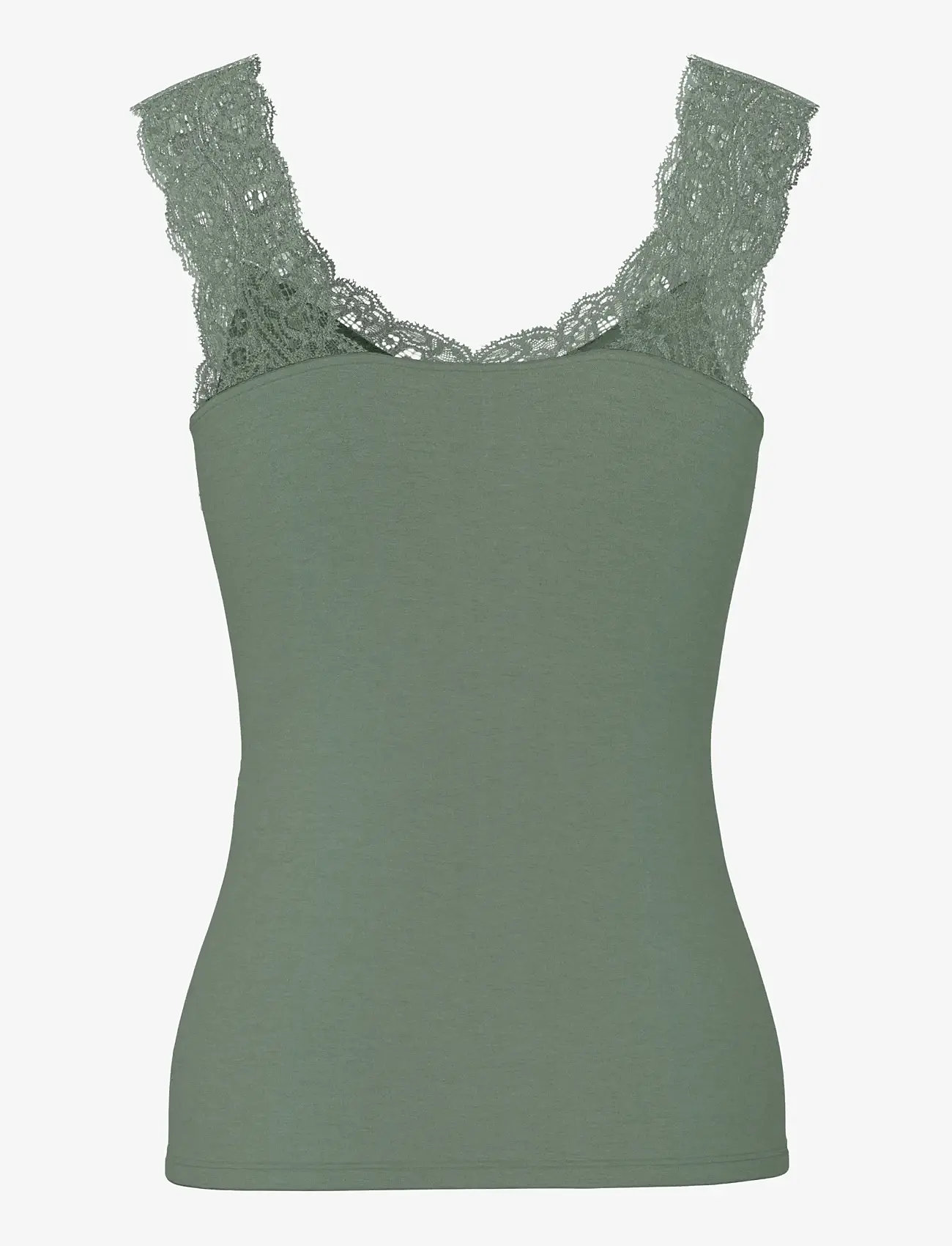 Pieces - PCBARBERA LACE TOP JRS NOOS BC - Ärmellose tops - castor gray - 1