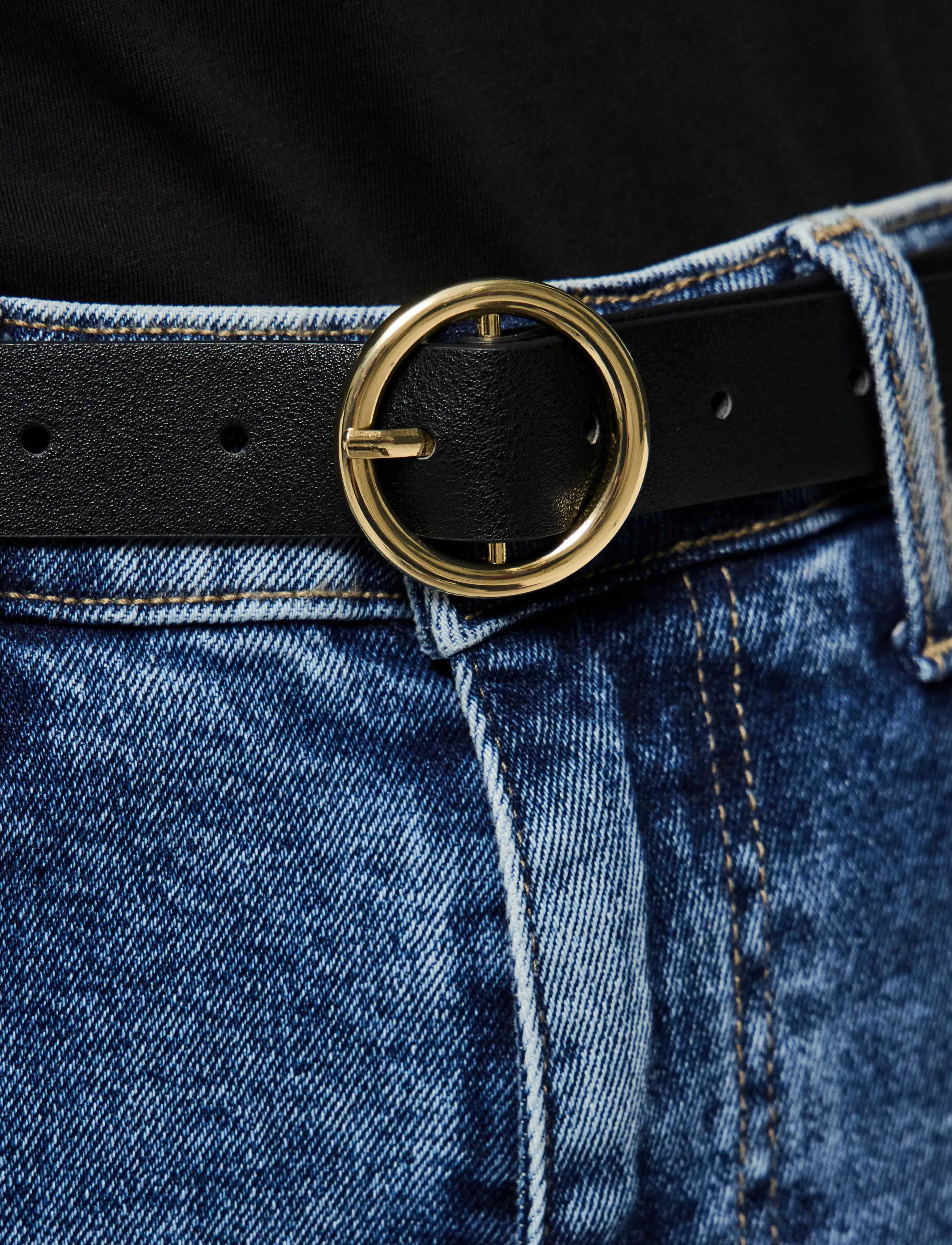 Pieces - PCBONNA JEANS BELT NOOS - Önnur belti - black - 3