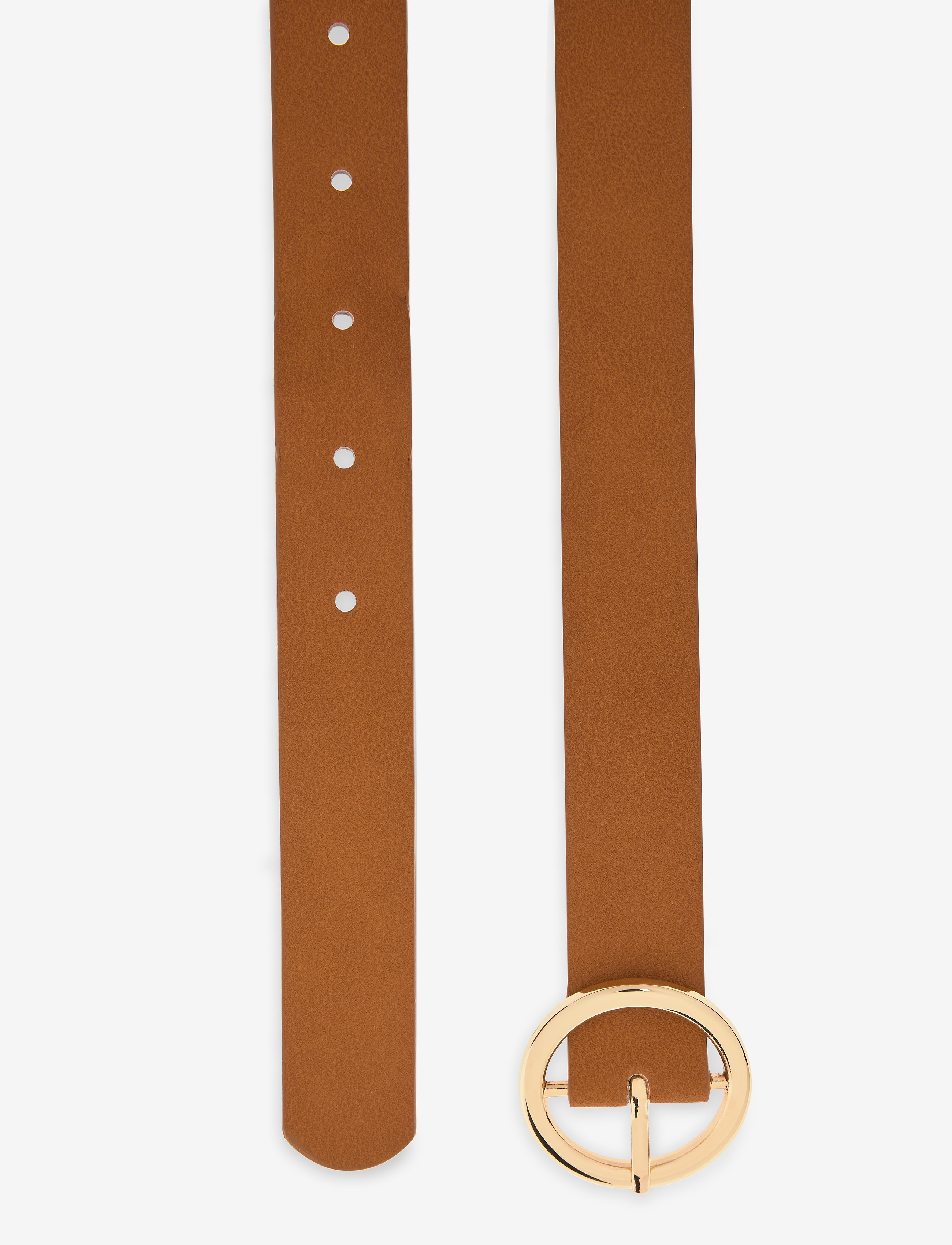 Pieces - PCBONNA JEANS BELT NOOS - vardagsskärp - cognac - 1
